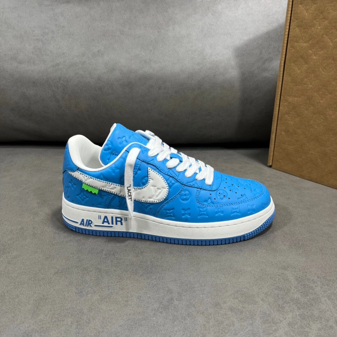 OdorResistant Air Force 1 X L*V light blue 4154