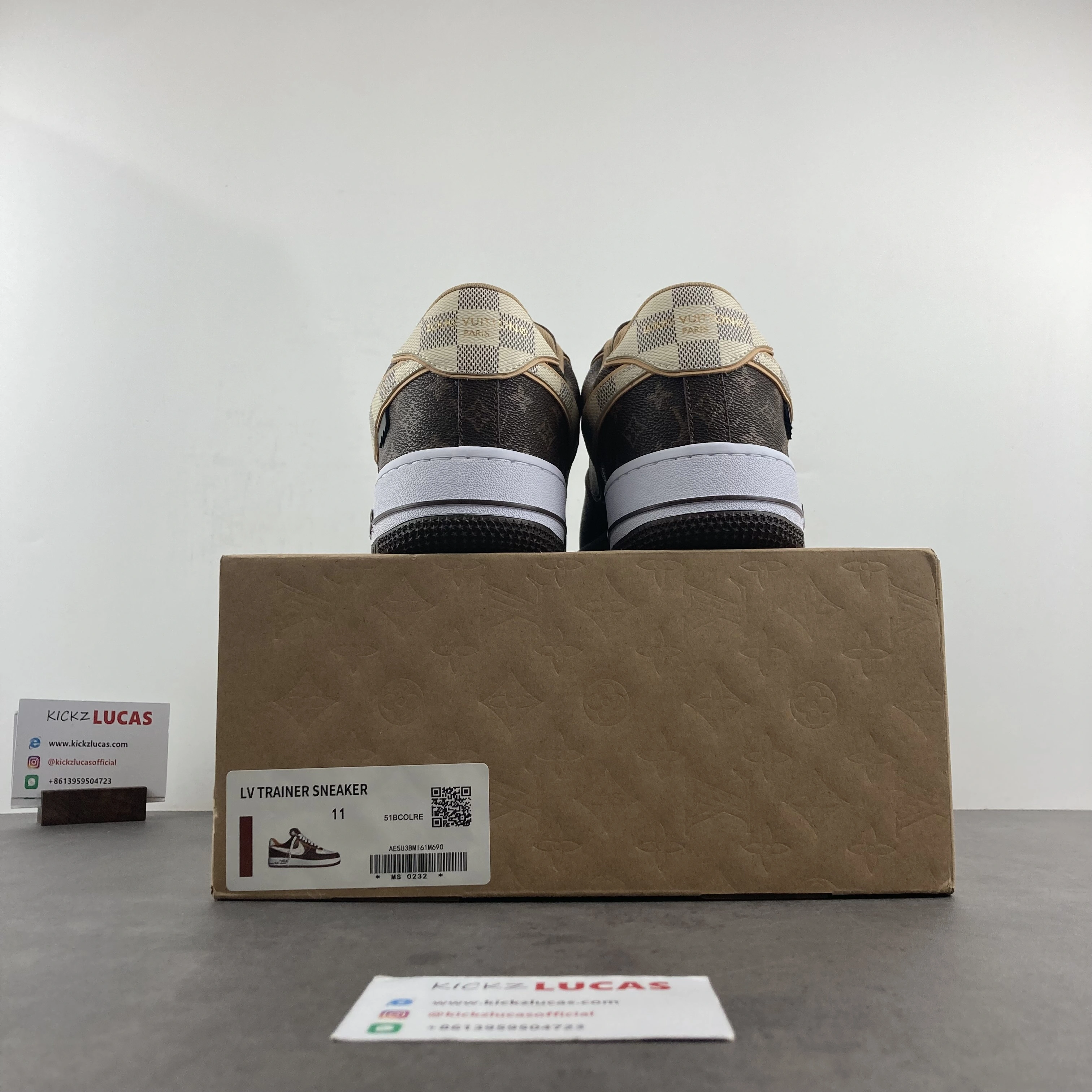 StreetReady Air Force 1 X L*V normal box CL20231011- 4165