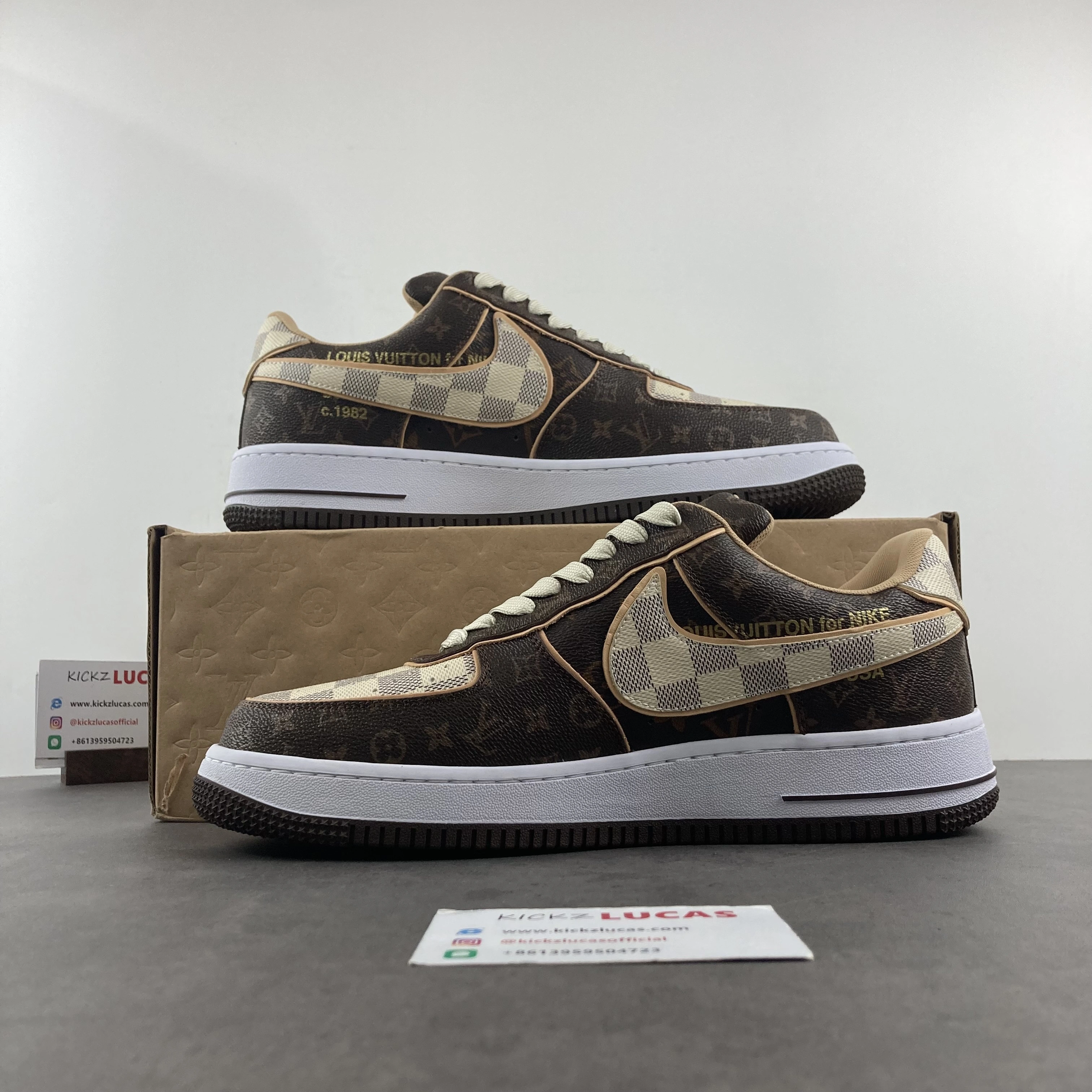 StreetReady Air Force 1 X L*V normal box CL20231011- 4165