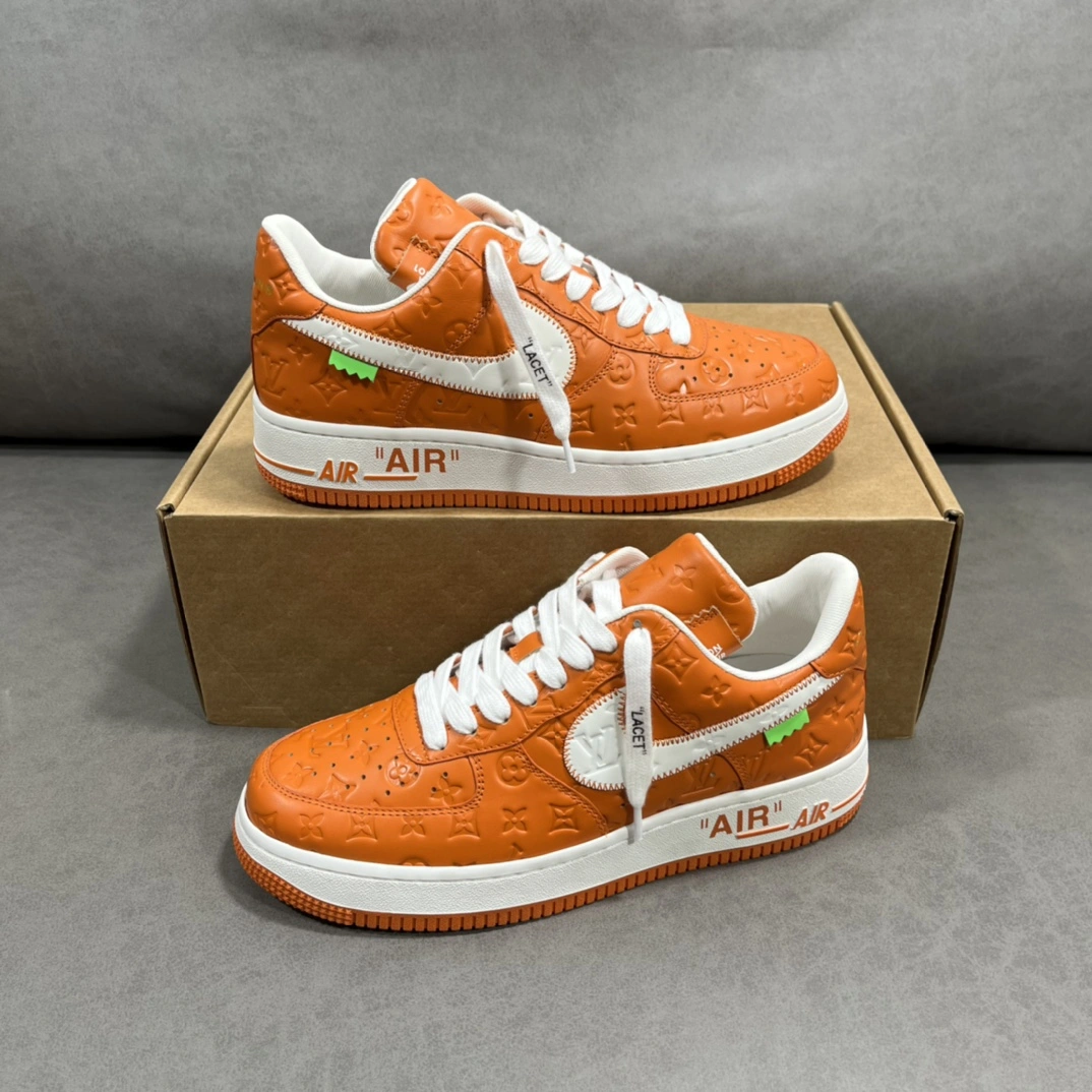 Lightweight Air Force 1 X L*V orange 781