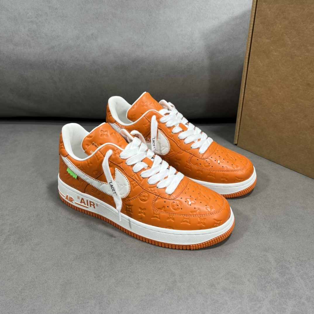 Lightweight Air Force 1 X L*V orange 781