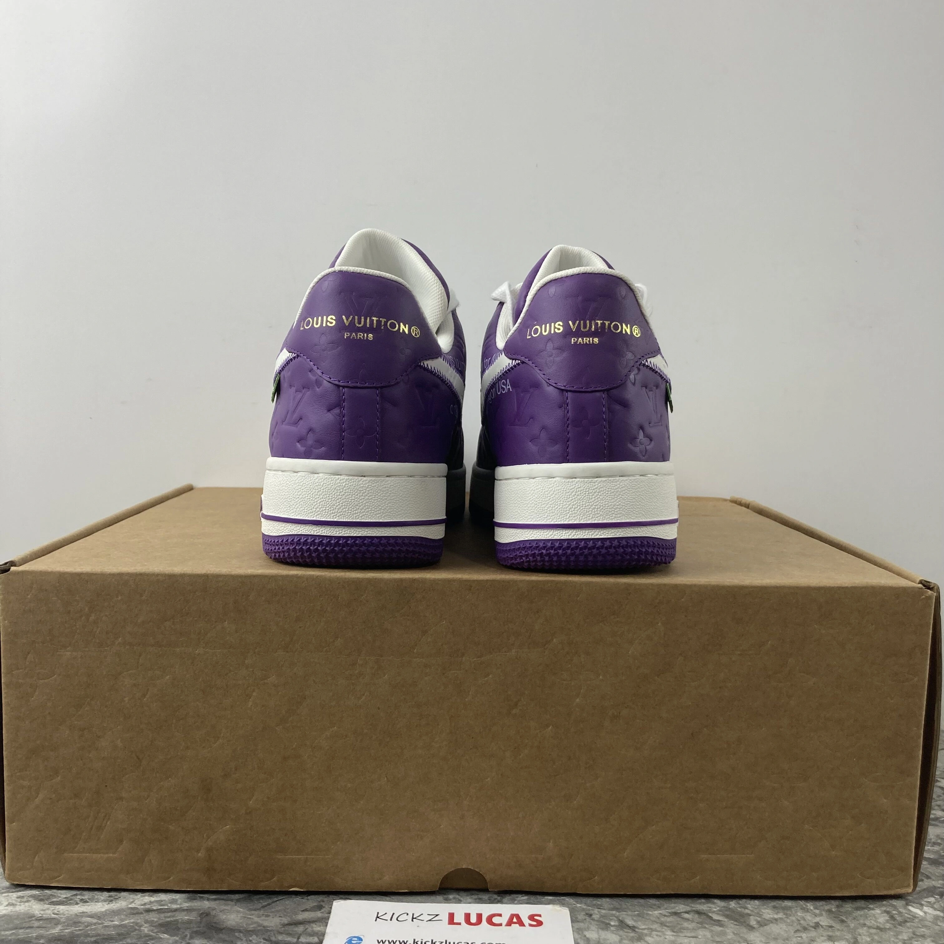Air Force 1 X L*V purple HighQuality 778