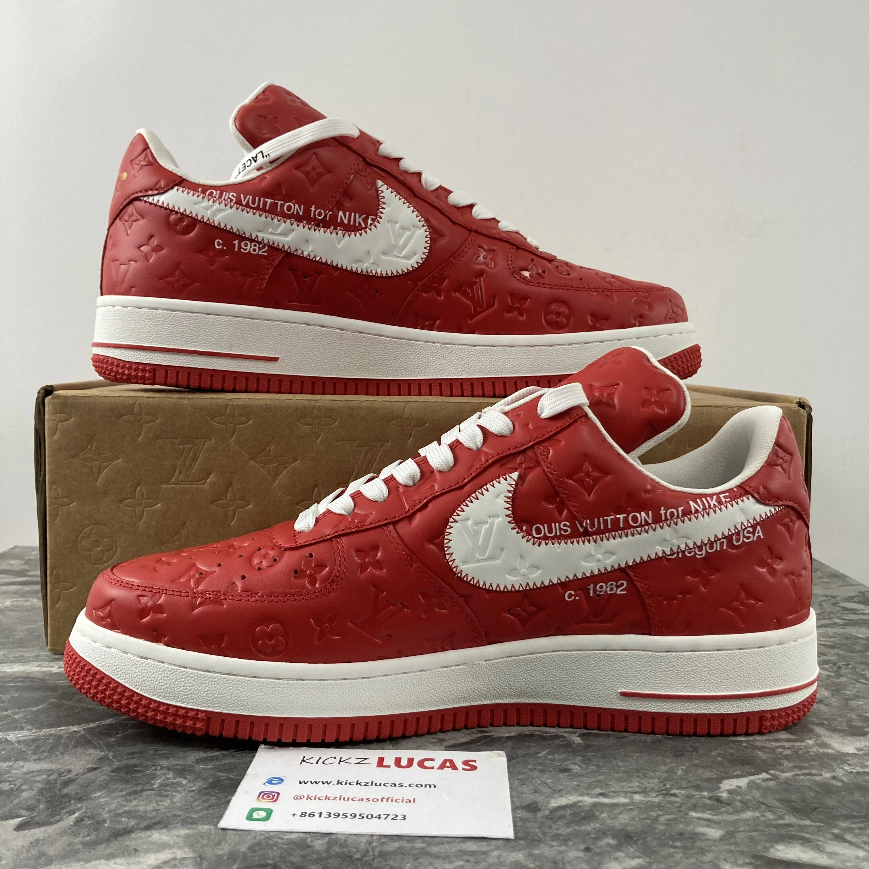 Air Force 1 X L*V red Compact 4156
