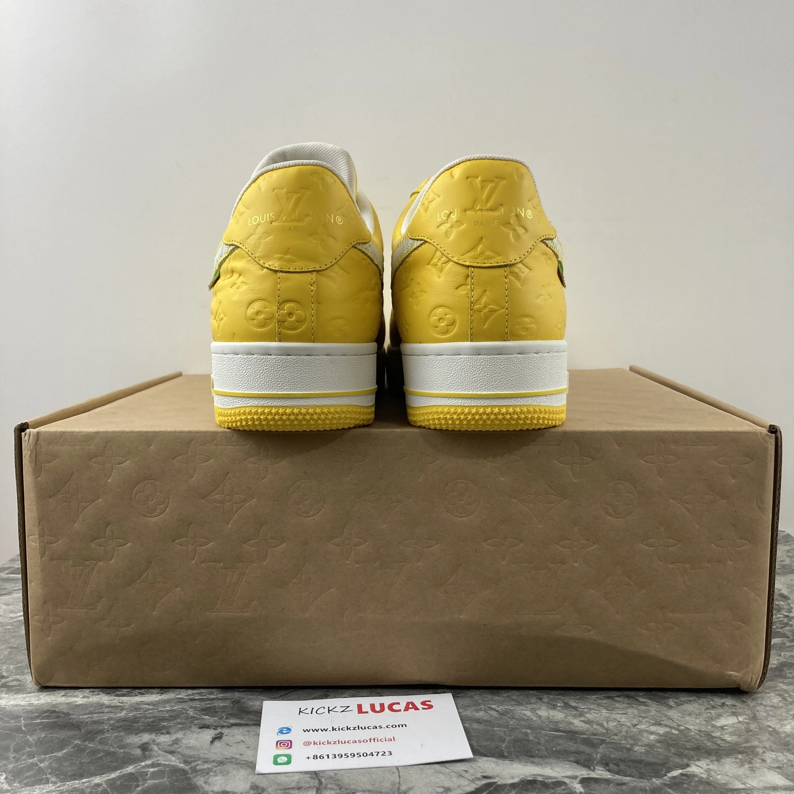 Air Force 1 X L*V yellow Timeless 779