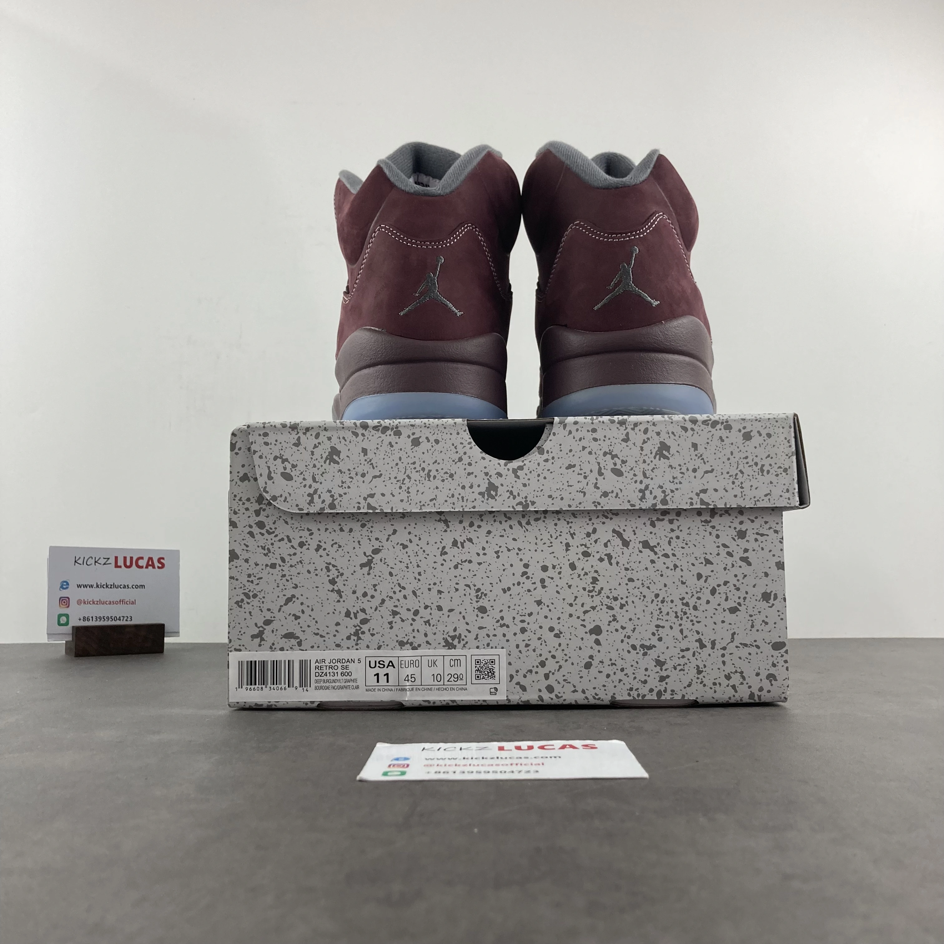 Air JJordan 5 Retro Burgundy DZ4131- OnTrend 2063