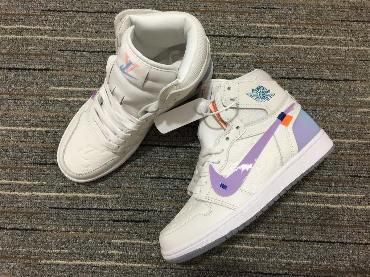 Flexible Air Jordan 1 D*ior High Customized 1731