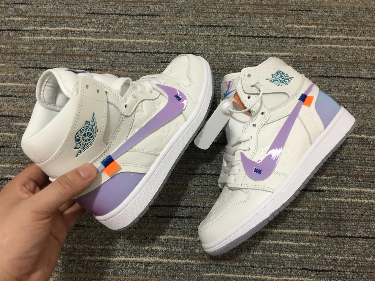 Flexible Air Jordan 1 D*ior High Customized 1731