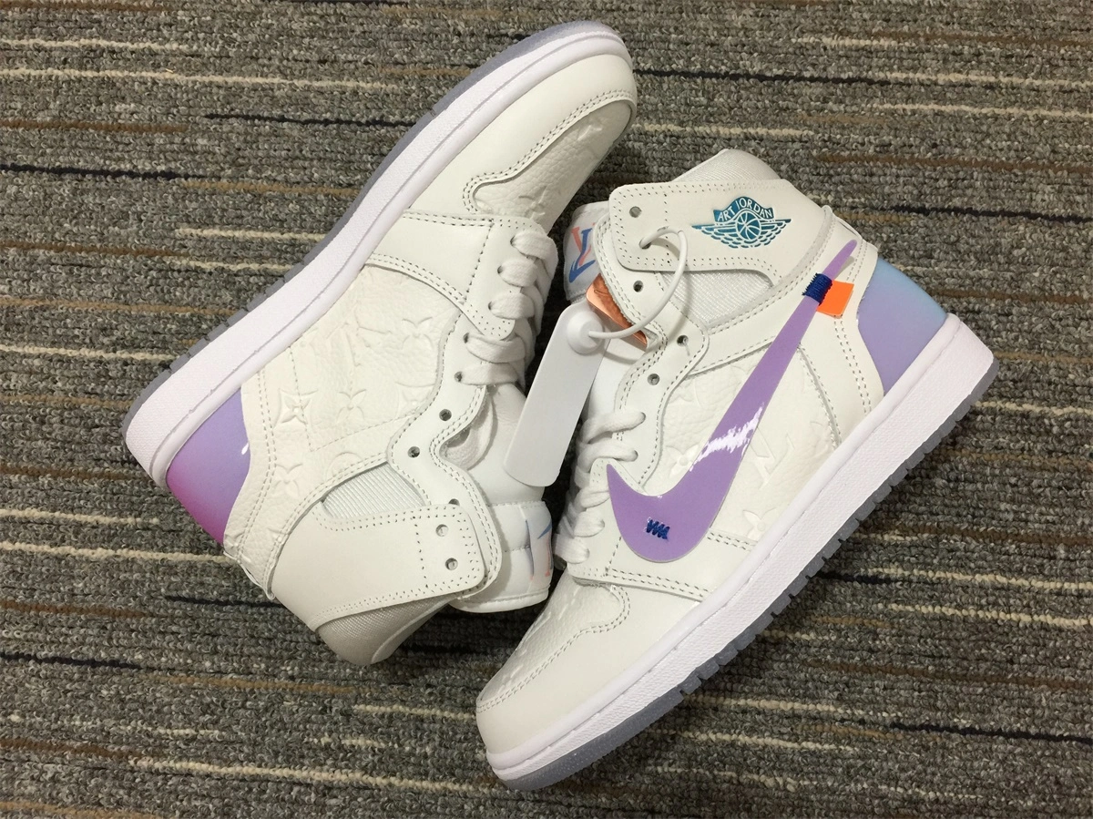 Flexible Air Jordan 1 D*ior High Customized 1731