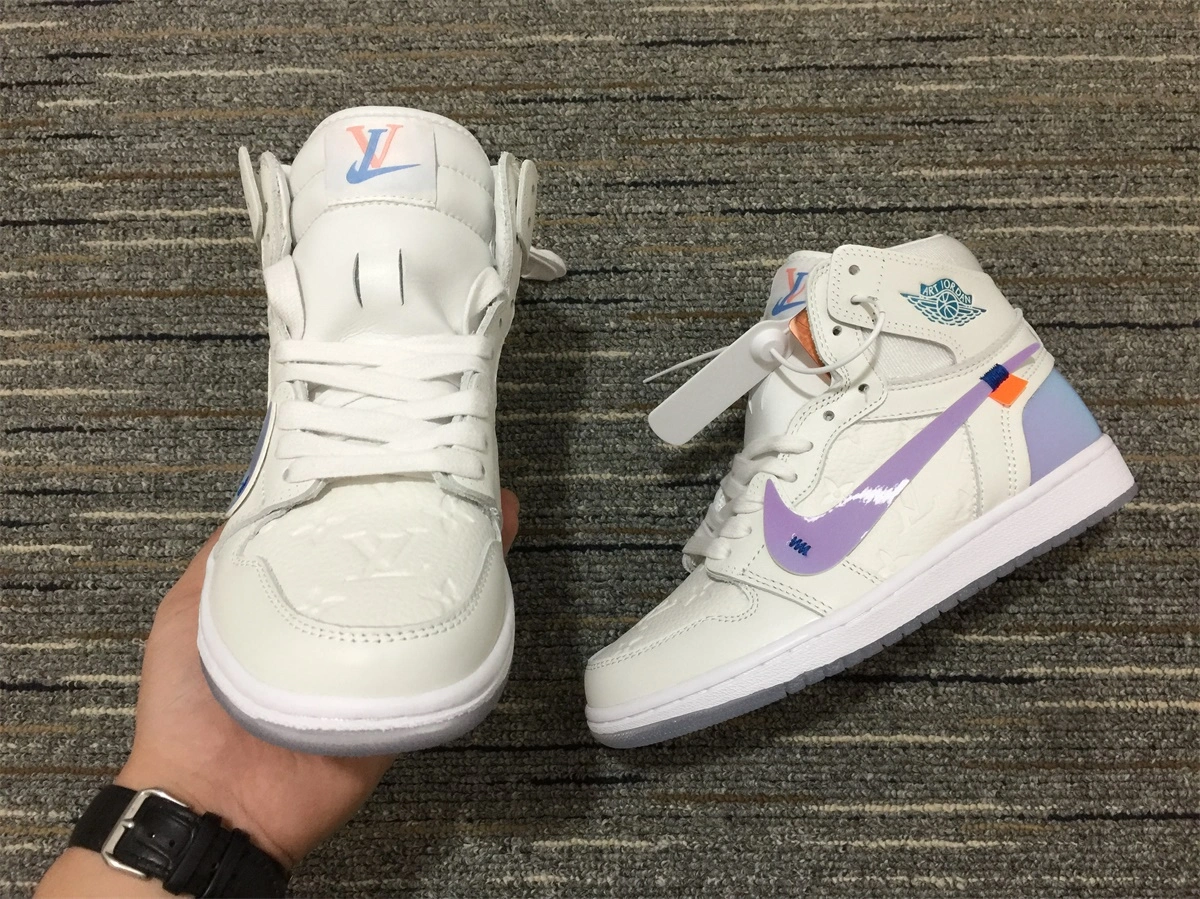 Flexible Air Jordan 1 D*ior High Customized 1731