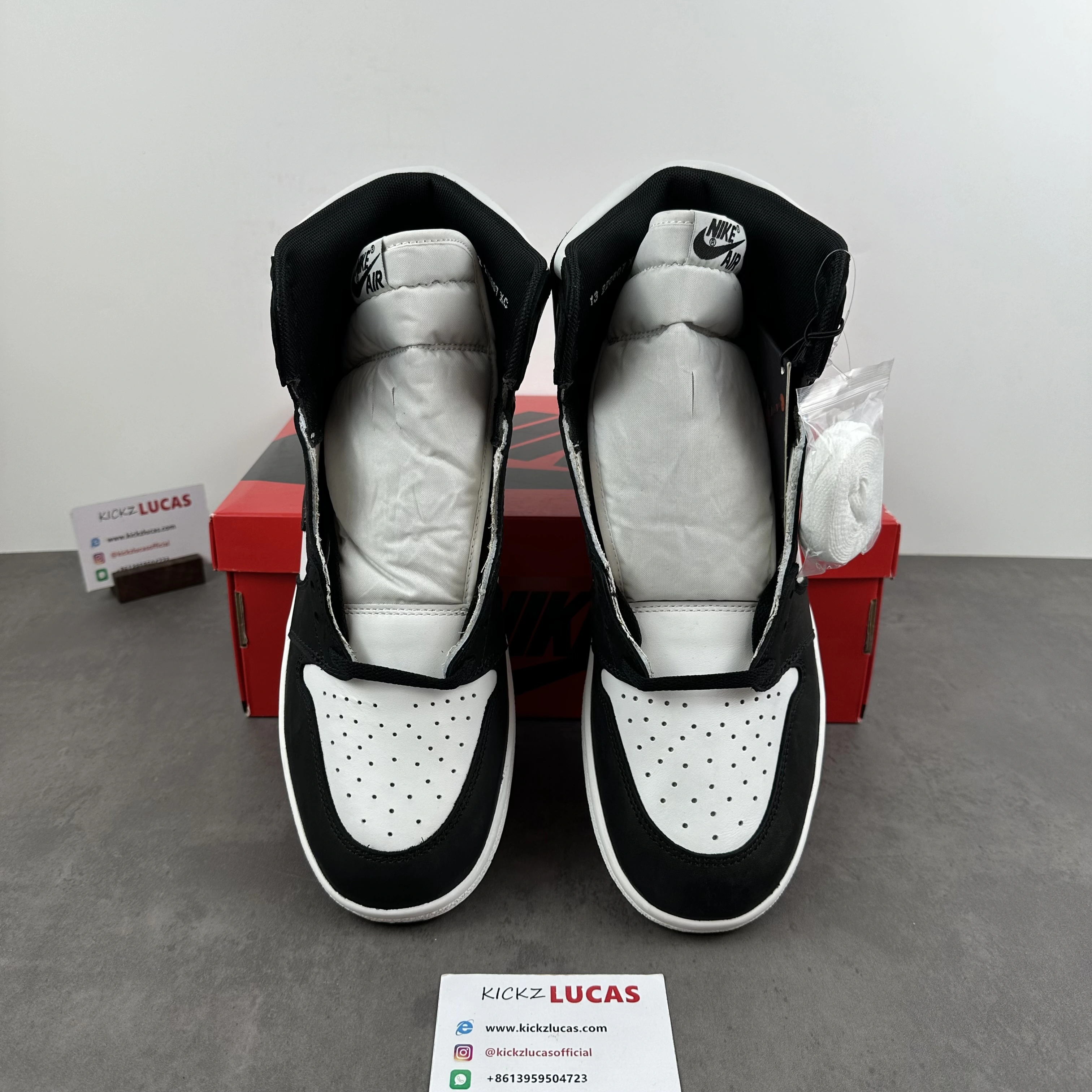 GoodFit Air Jordan 1 High '85 Black White BQ4422- 1597