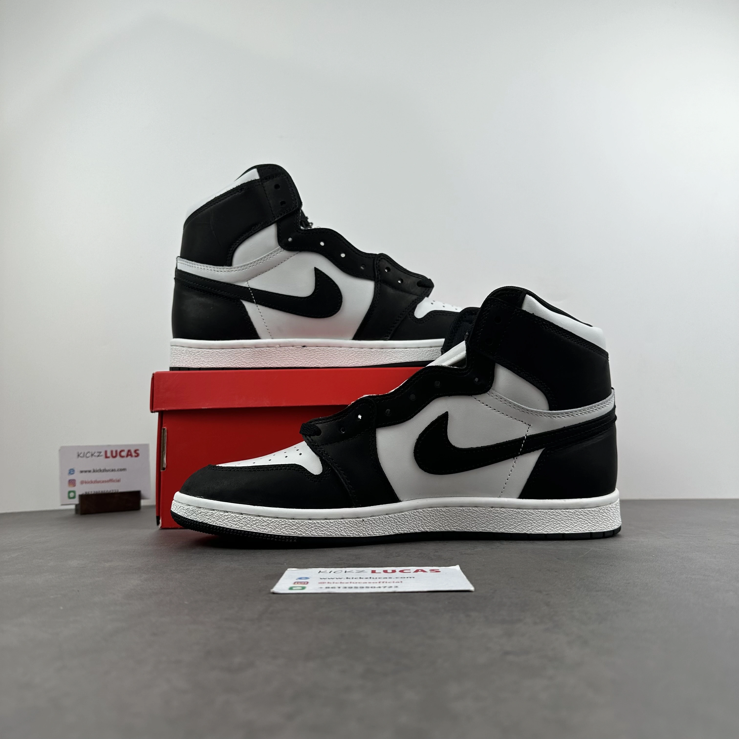 GoodFit Air Jordan 1 High '85 Black White BQ4422- 1597