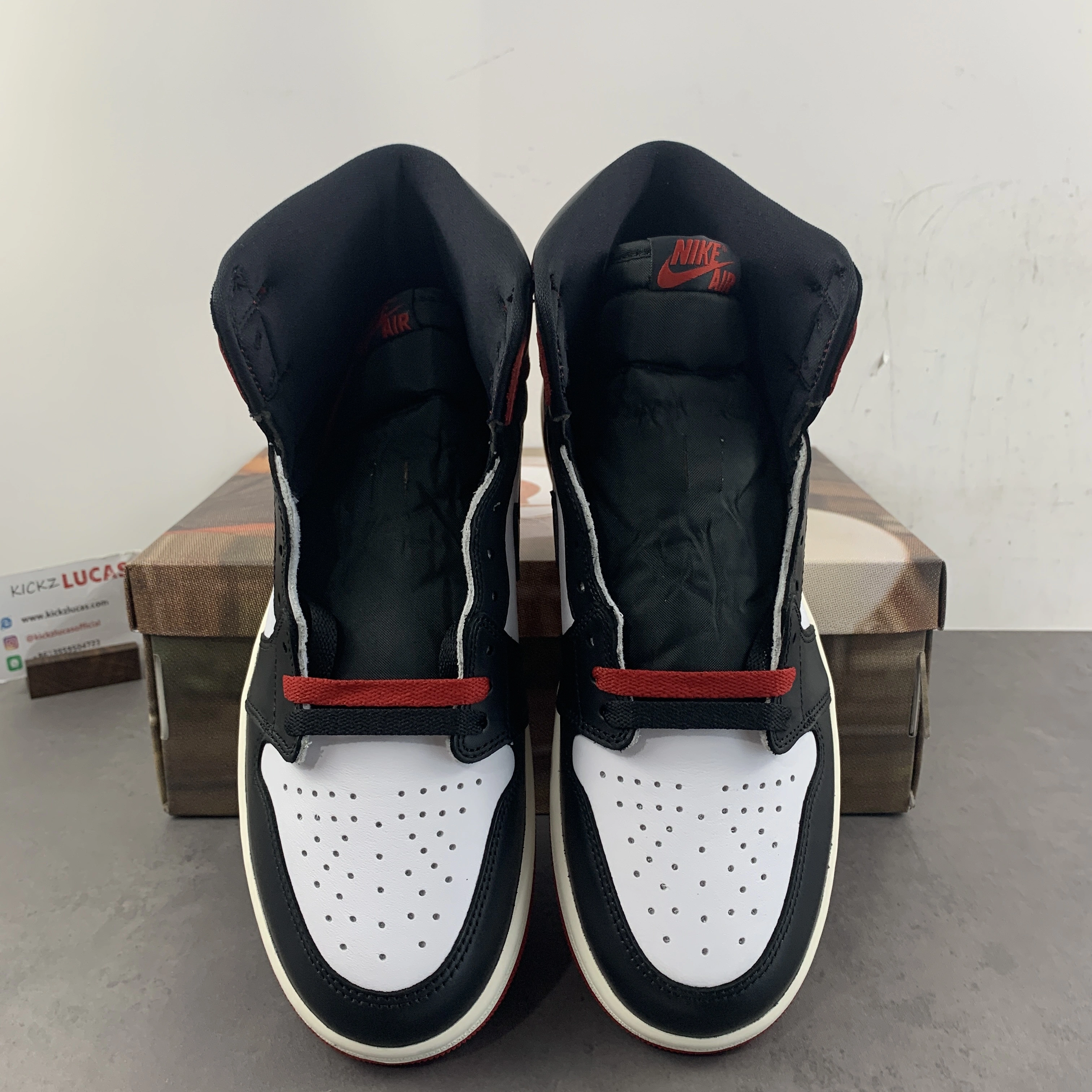 Durable Air Jordan 1 High Black Toe Reimagined DZ5485- 1398