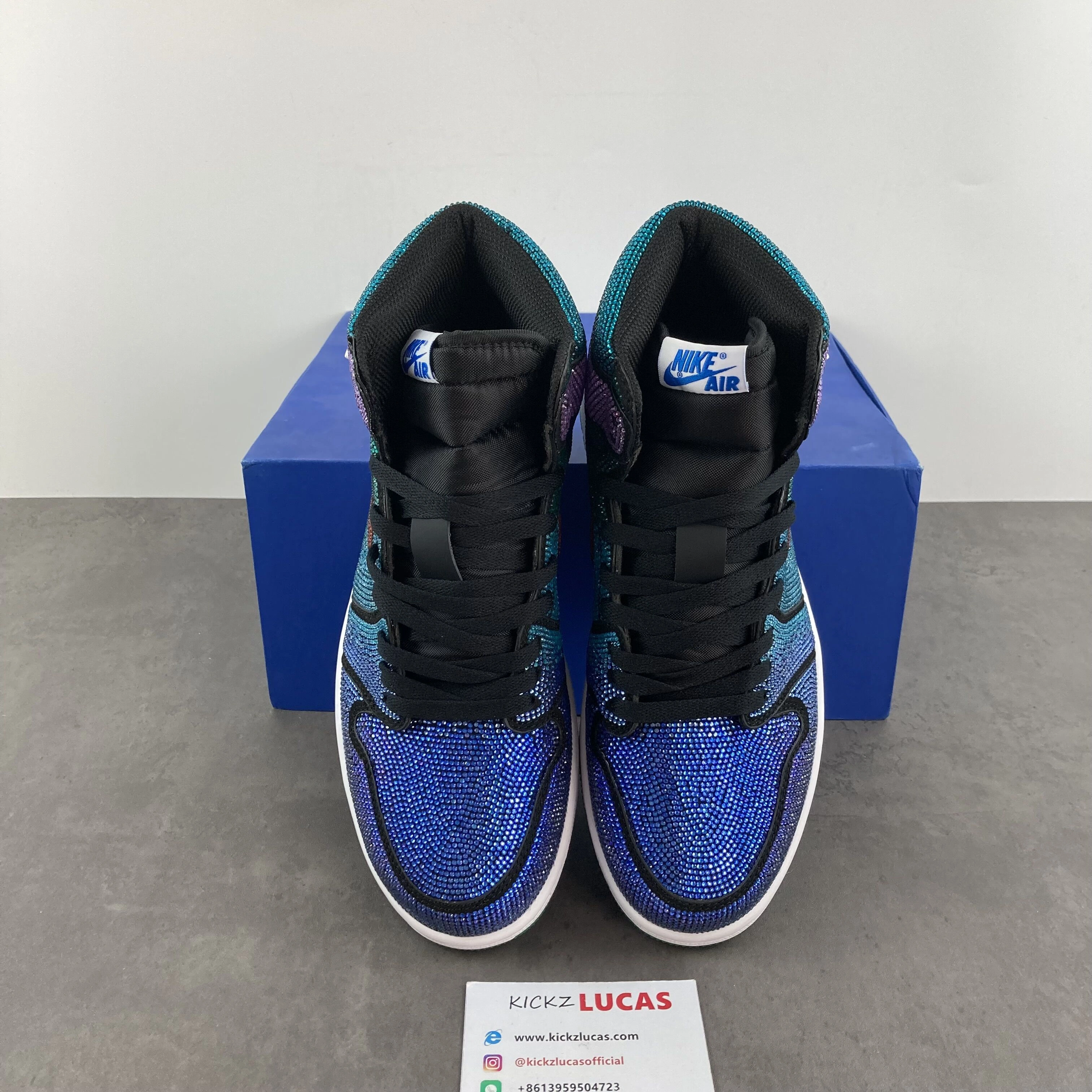 Air Jordan 1 High Custom Diamond CL20230607 - UrbanChic 1518