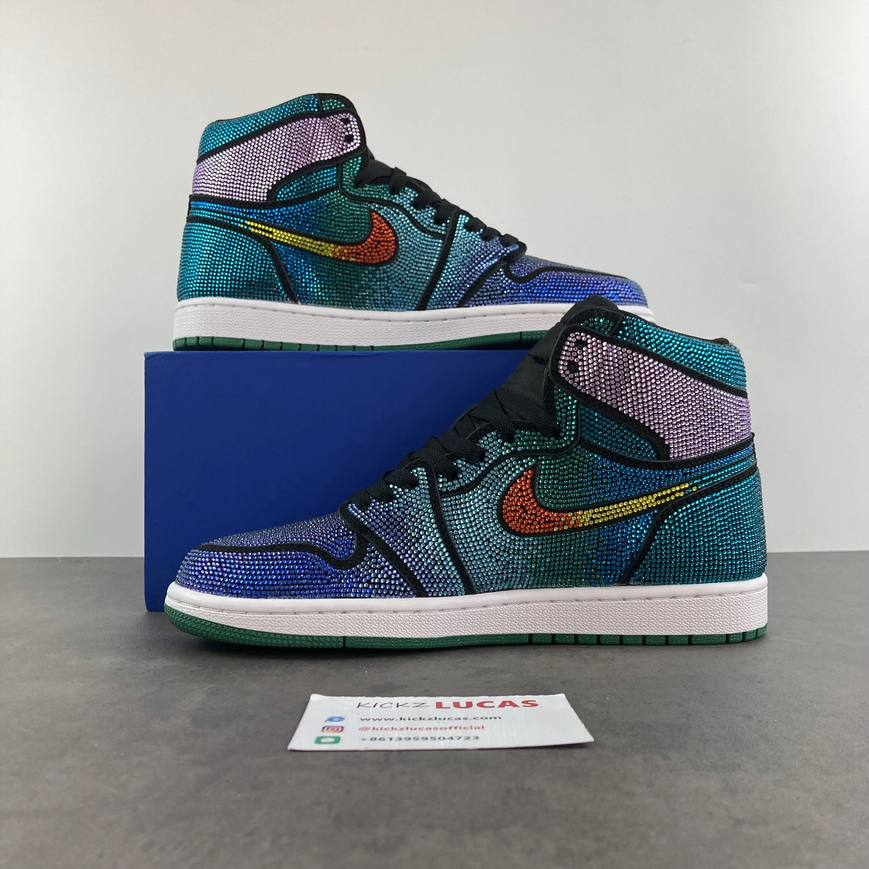 Air Jordan 1 High Custom Diamond CL20230607 - UrbanChic 1518