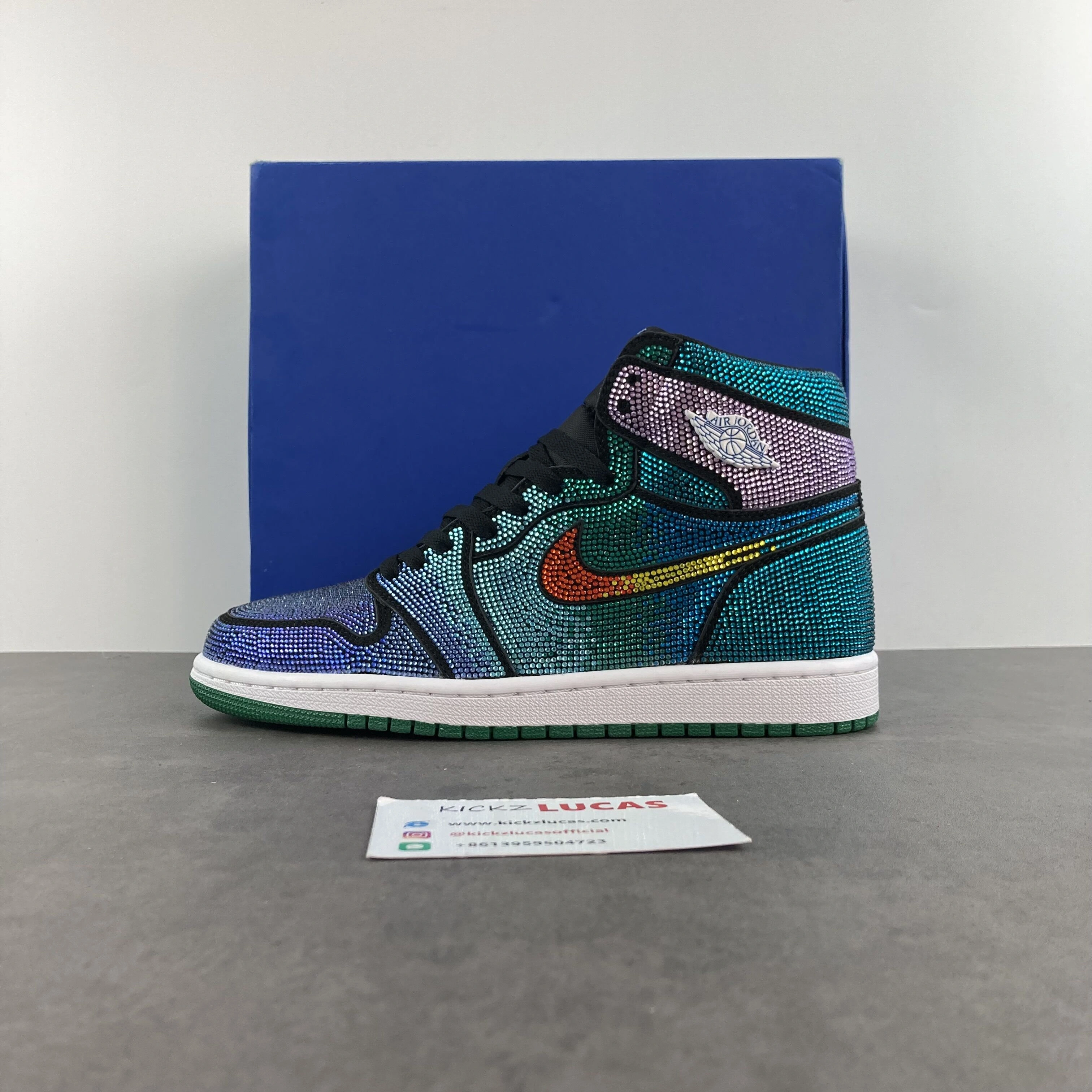Air Jordan 1 High Custom Diamond CL20230607 - UrbanChic 1518