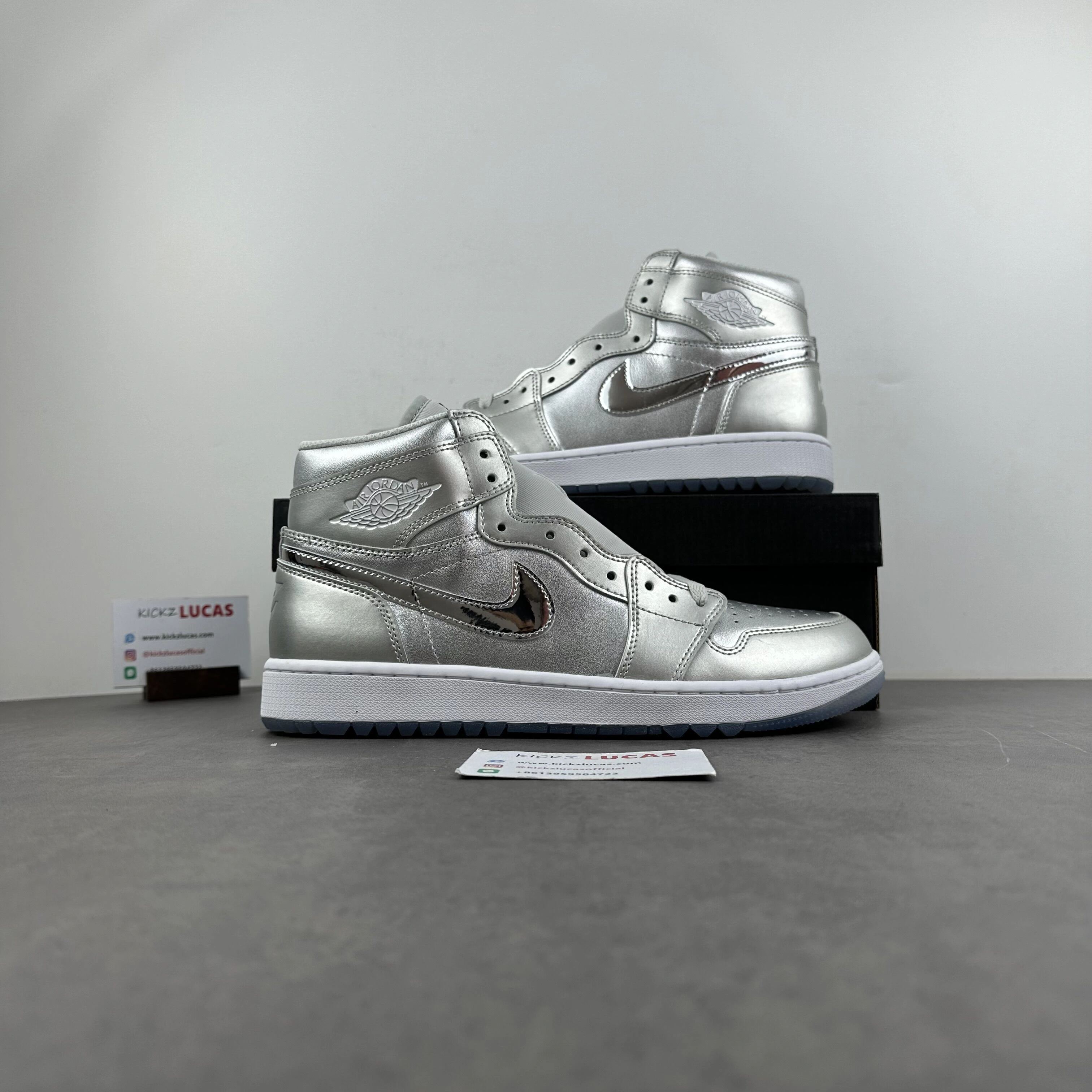 Air Jordan 1 High Golf Gift Giving Pack FD6815- Breathable 1443