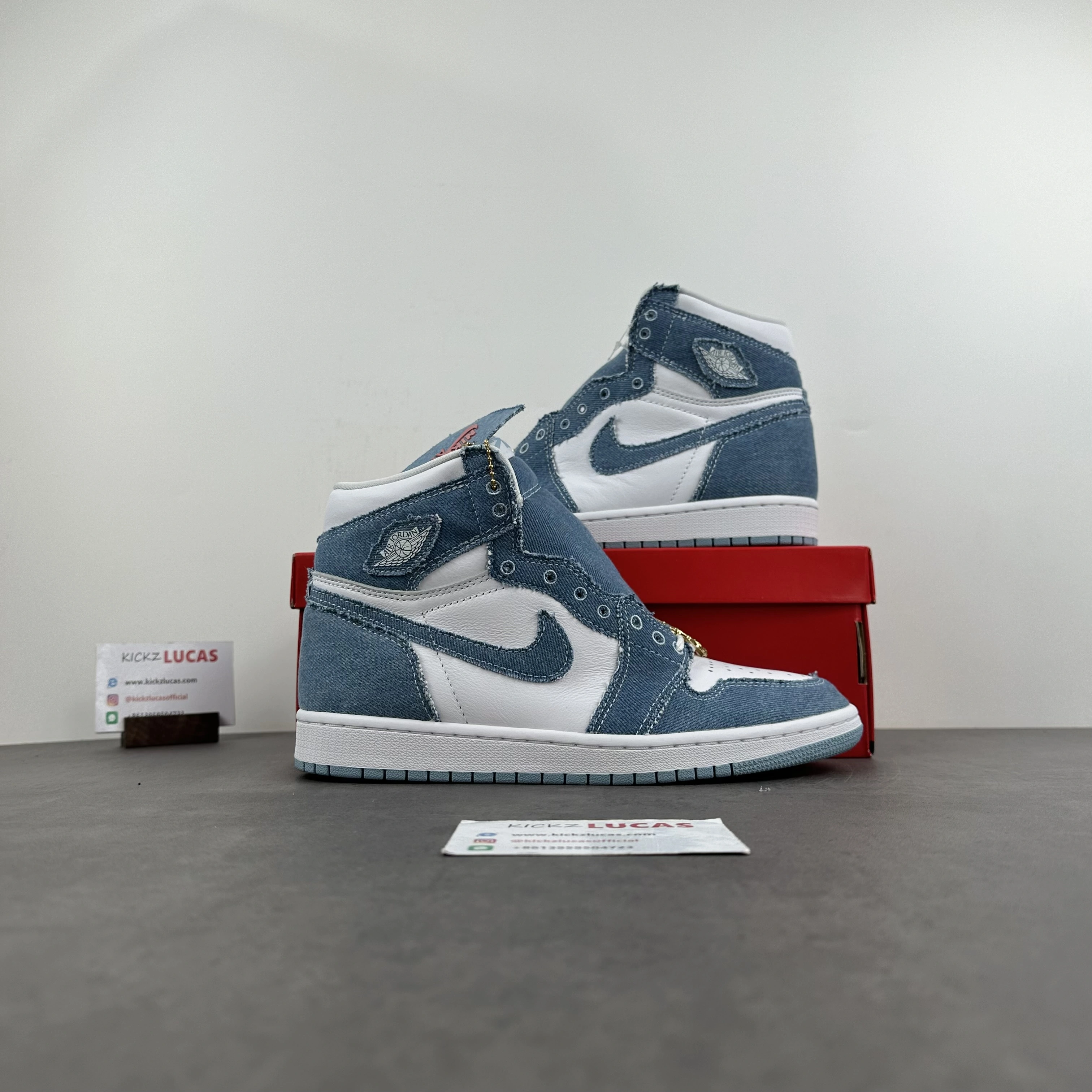 Compact Air Jordan 1 High OG Denim DM9036- 1663