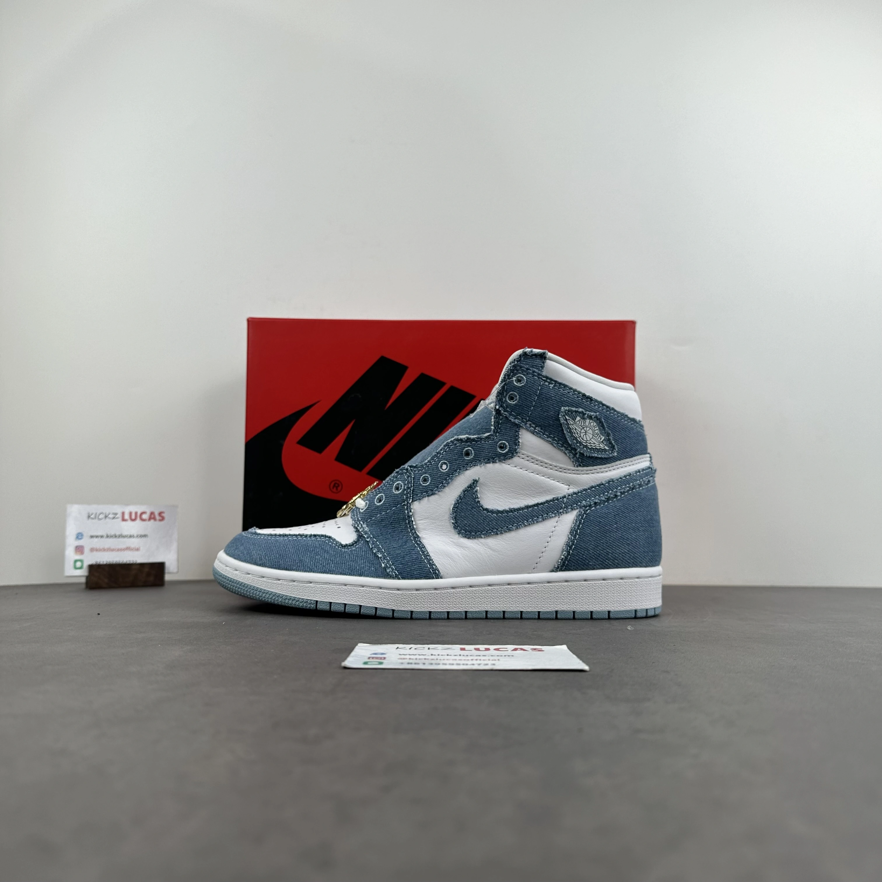 Compact Air Jordan 1 High OG Denim DM9036- 1663