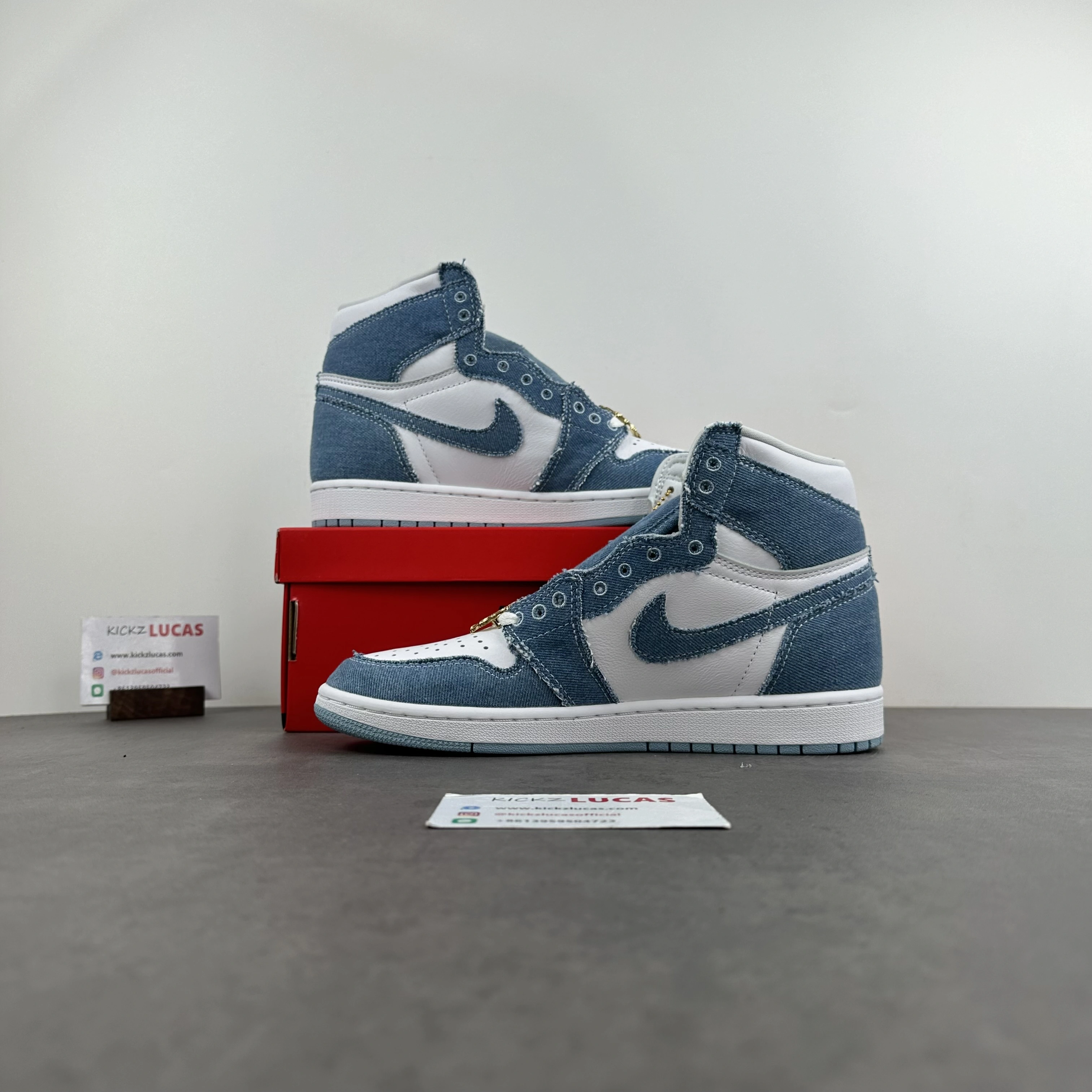 Compact Air Jordan 1 High OG Denim DM9036- 1663
