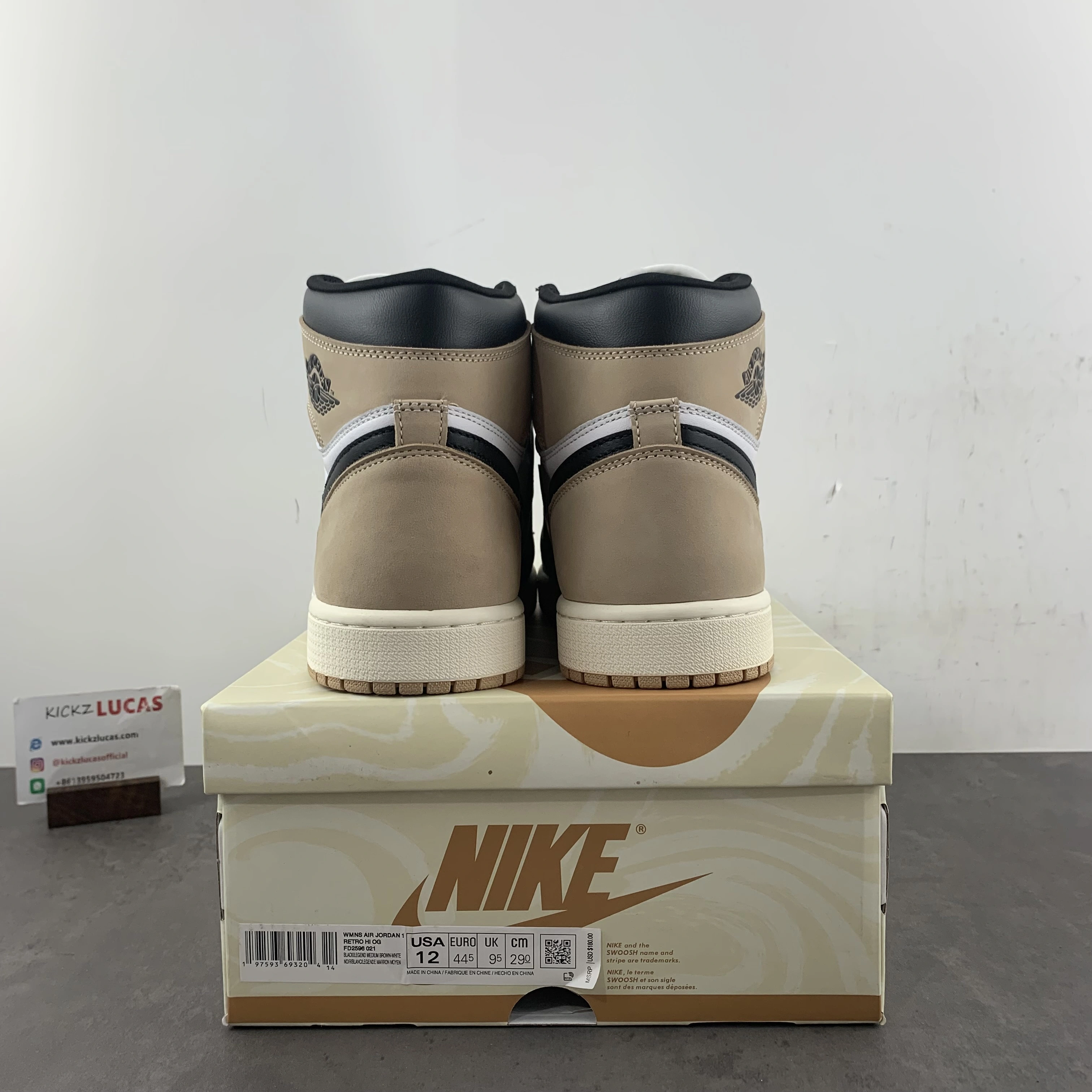 Air Jordan 1 High OG Latte FD2596- Snug 1411