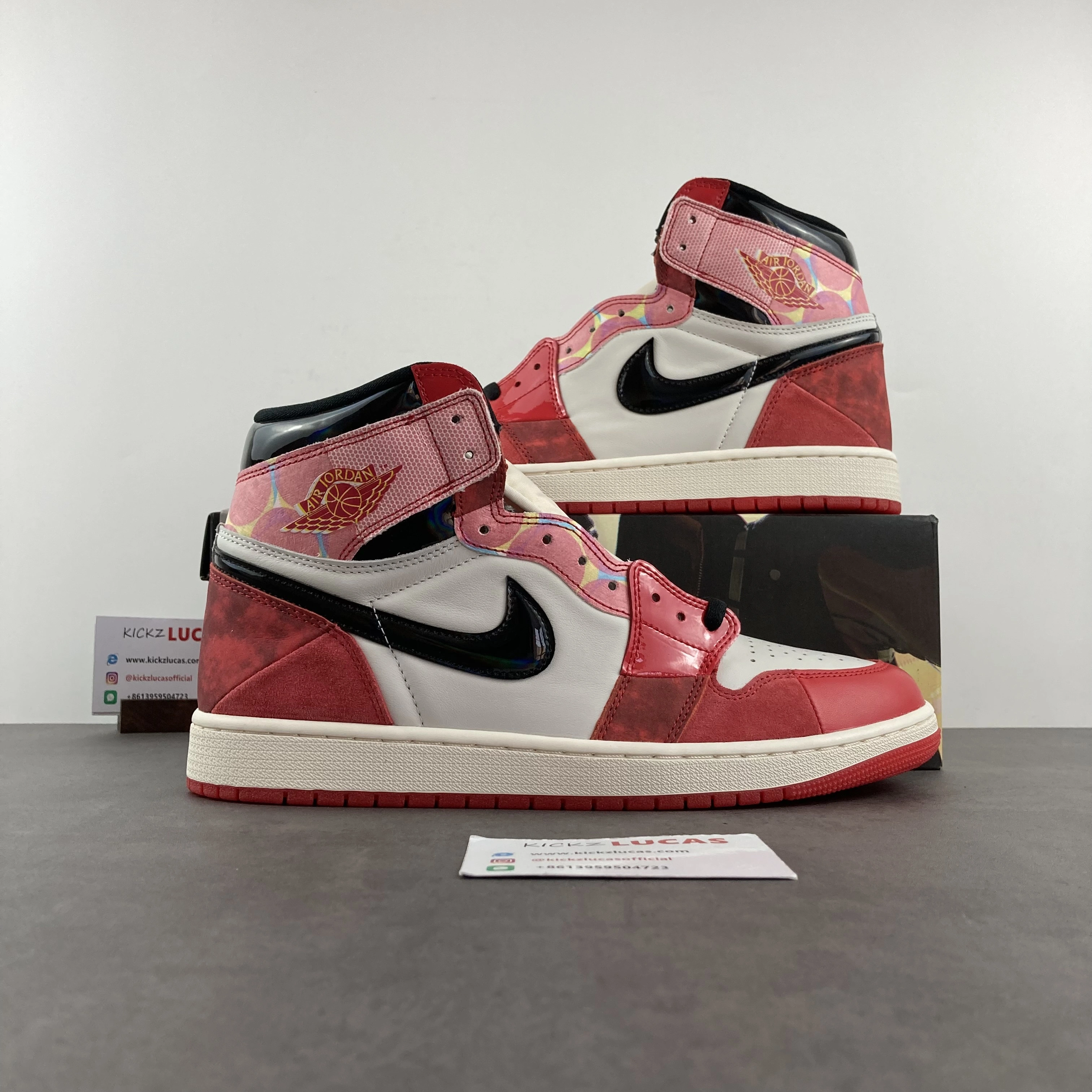 Air Jordan 1 High OG Spider-Man Across the Spider-Verse DV1748- NewStyle 1534