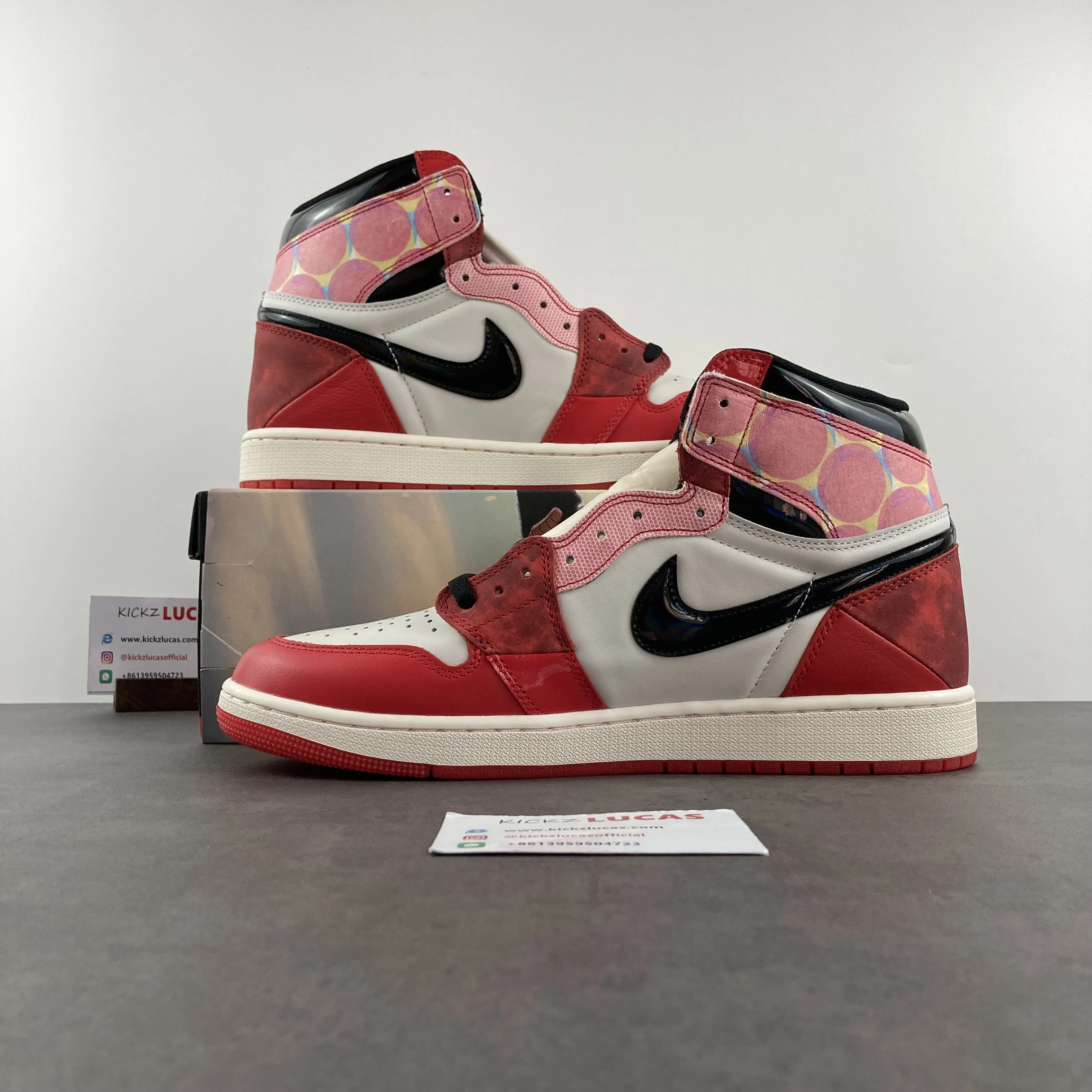 Air Jordan 1 High OG Spider-Man Across the Spider-Verse DV1748- NewStyle 1534