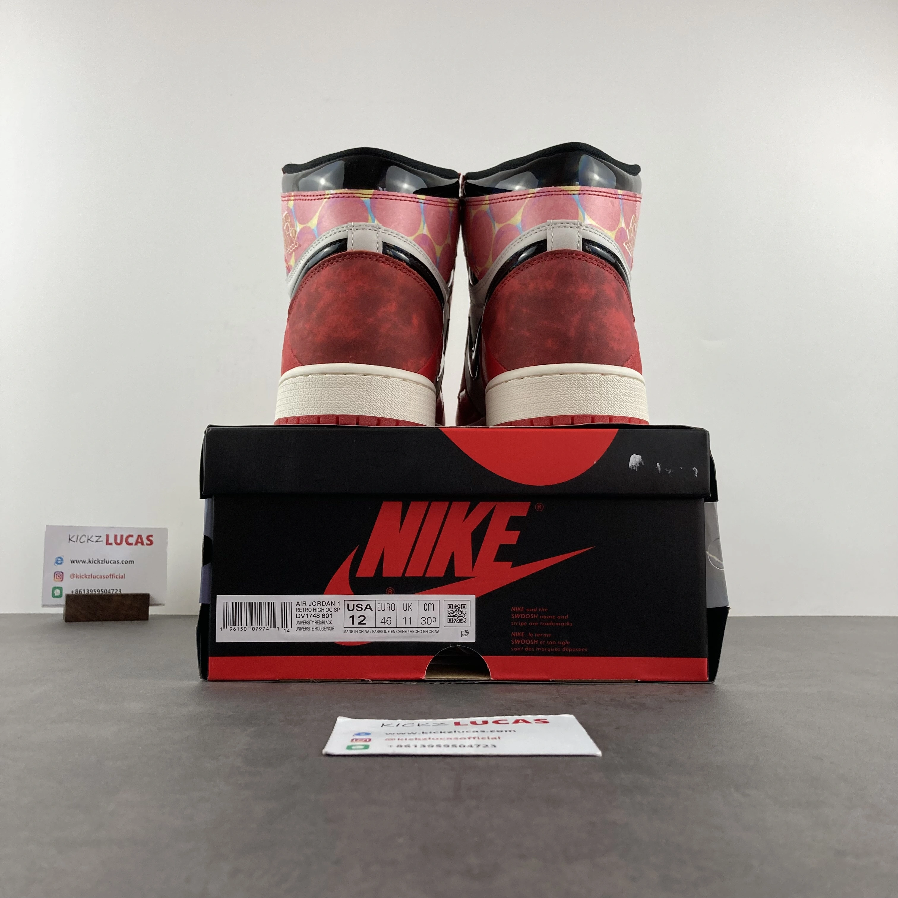 Air Jordan 1 High OG Spider-Man Across the Spider-Verse DV1748- NewStyle 1534