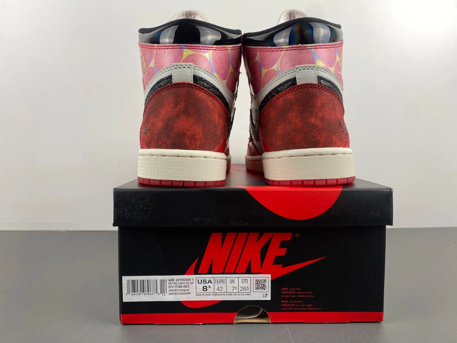 Air Jordan 1 High Spider-Man Next Chapter DV1748- Sporty 1375