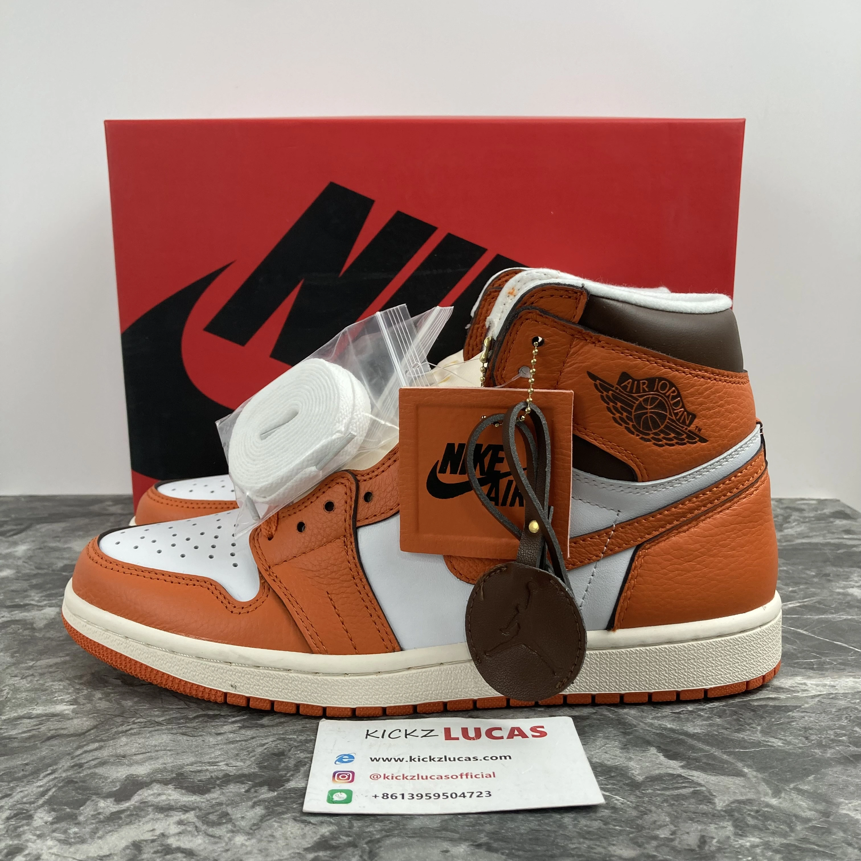 Air Jordan 1 High Starfish DO9369- Unisex 1674