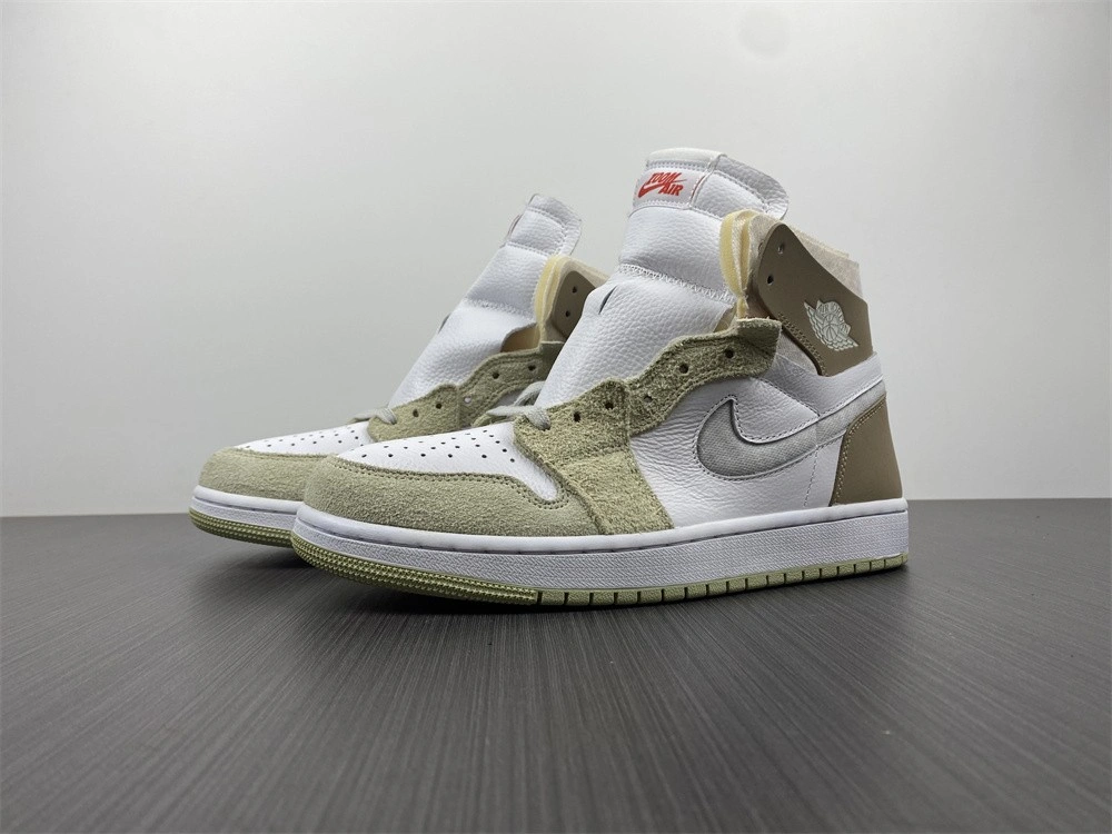 Air Jordan 1 High Zoom Air CMFT Olive Aura CT0979- Timeless 1652