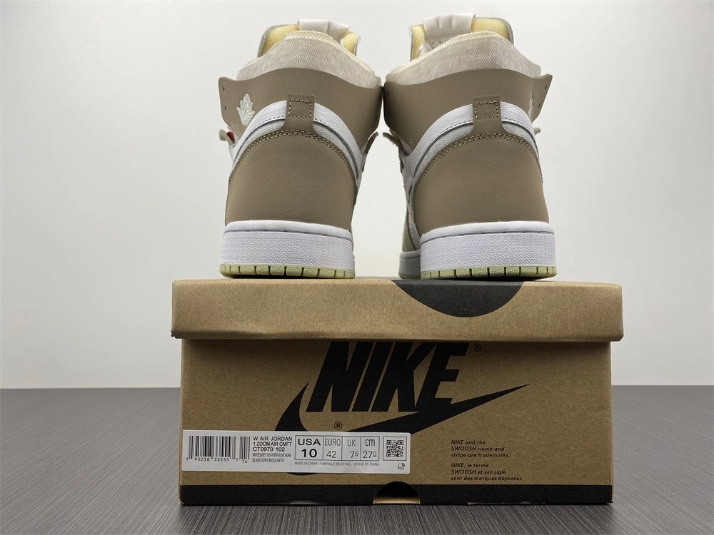 Air Jordan 1 High Zoom Air CMFT Olive Aura CT0979- Timeless 1652