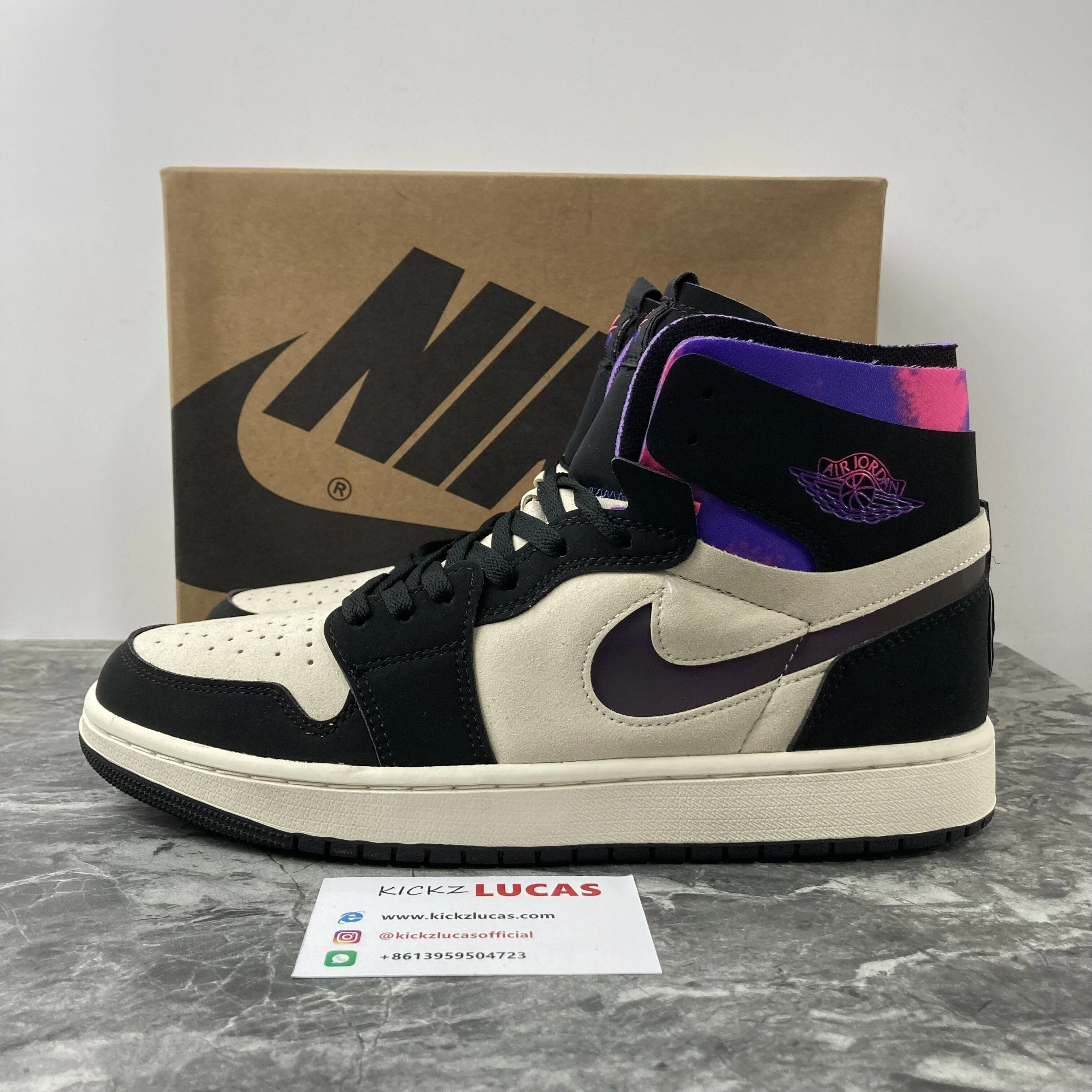 Sophisticated Air Jordan 1 High Zoom Air CMFT PSG Paris Saint-Germain DB3610- 1747