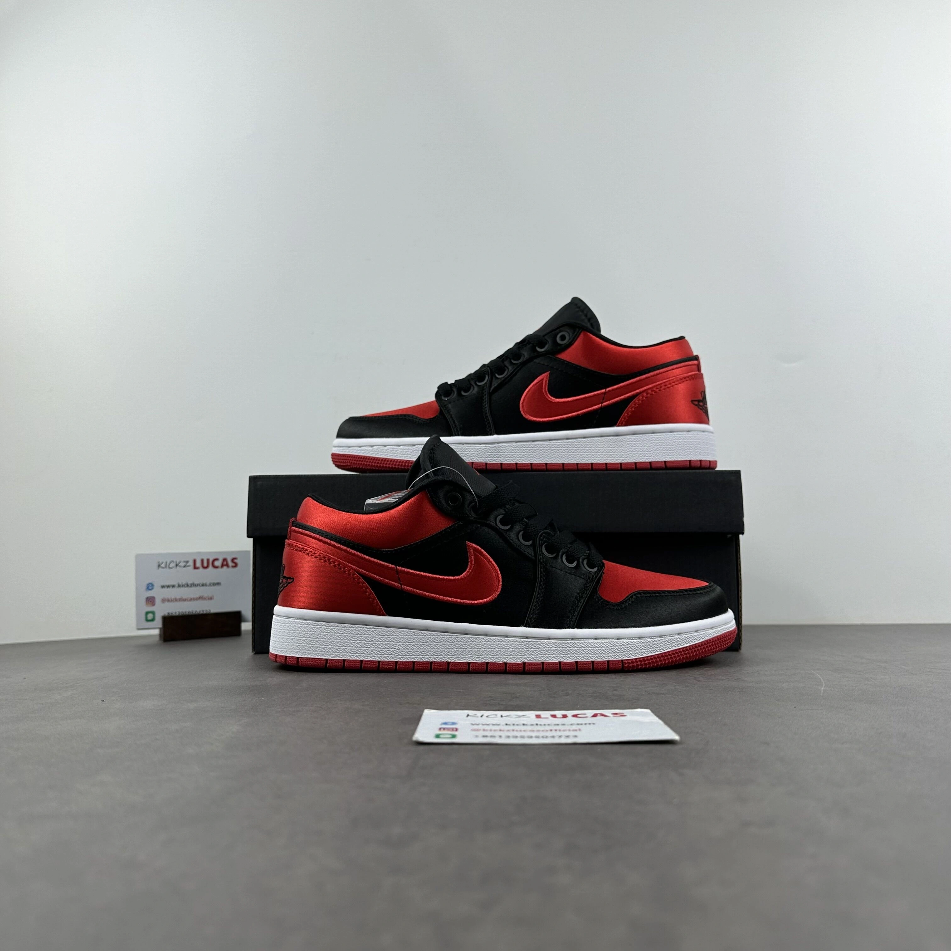 Air Jordan 1 LOW OG WMNS Satin Bred FD4810- AllSeason 1447