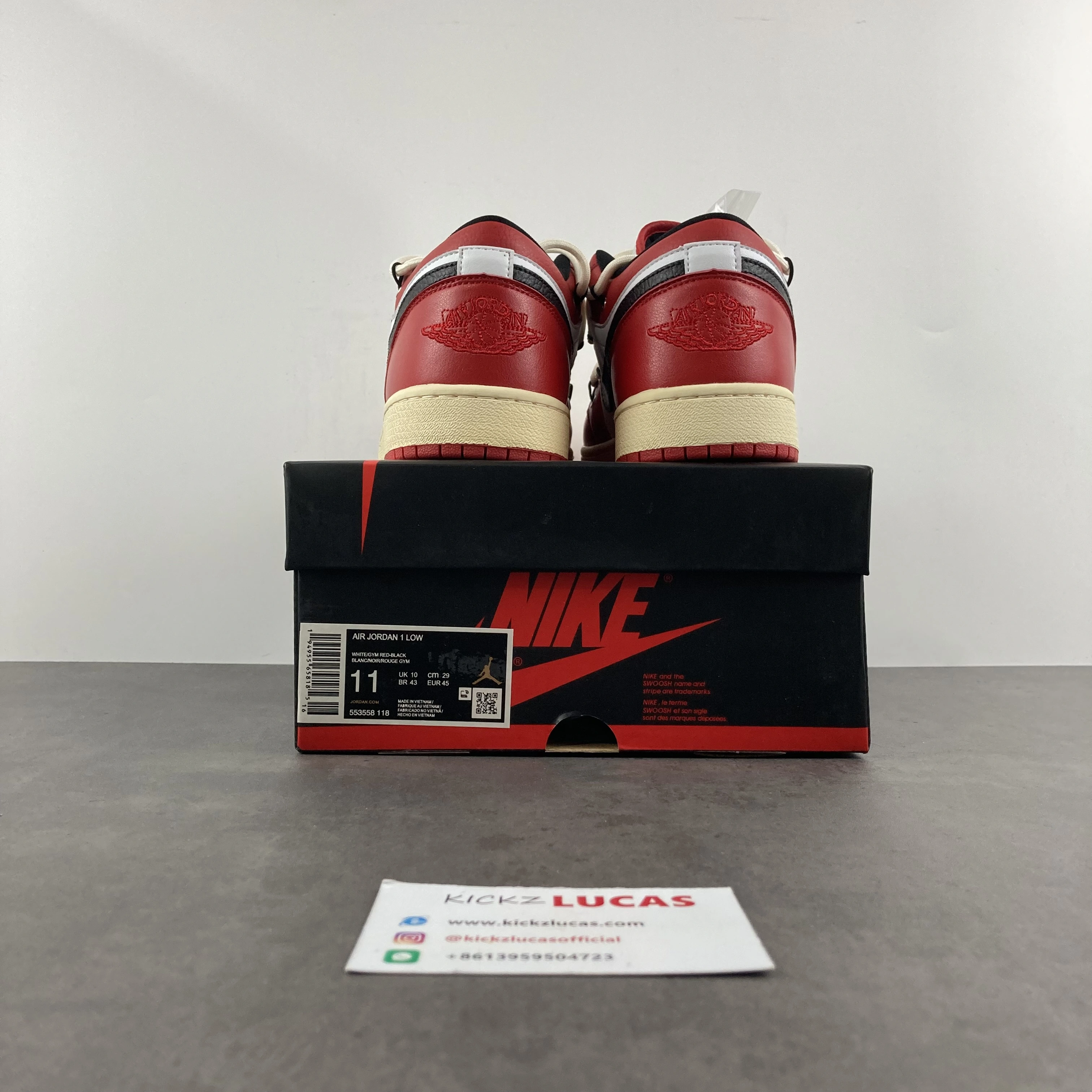 Air Jordan 1 LOW x OFF-WHITE 553558- BestValue 1697