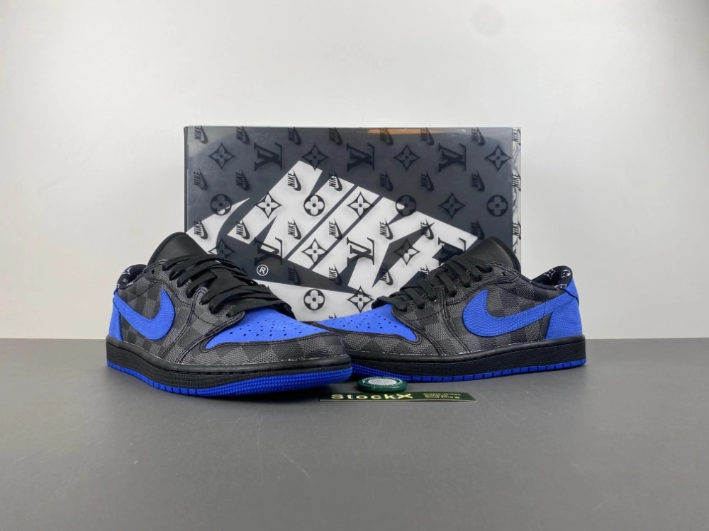 Air Jordan 1 L*V Black Blue DailyWear 1331