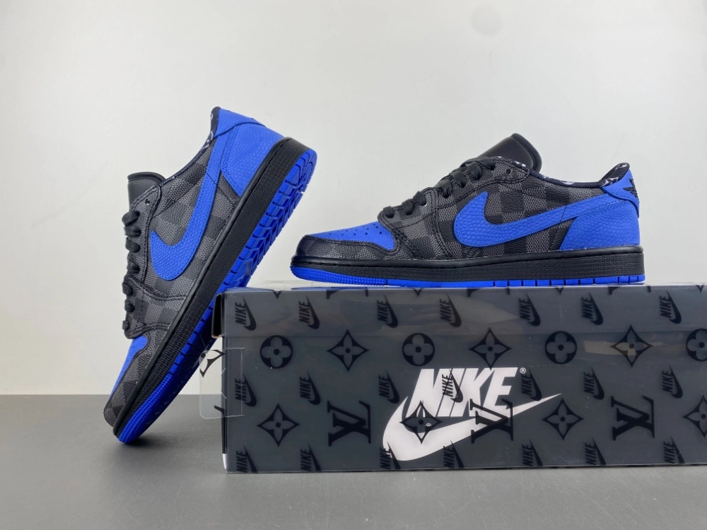 Air Jordan 1 L*V Black Blue DailyWear 1331
