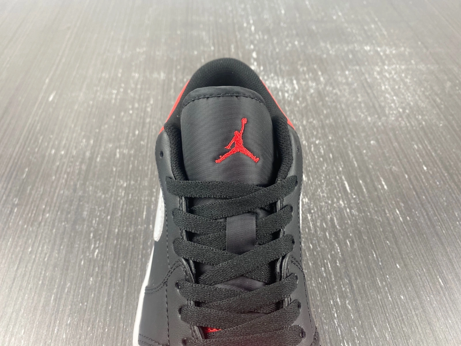 Air Jordan 1 Low Alternate Bred Toe 553558- Original 1589