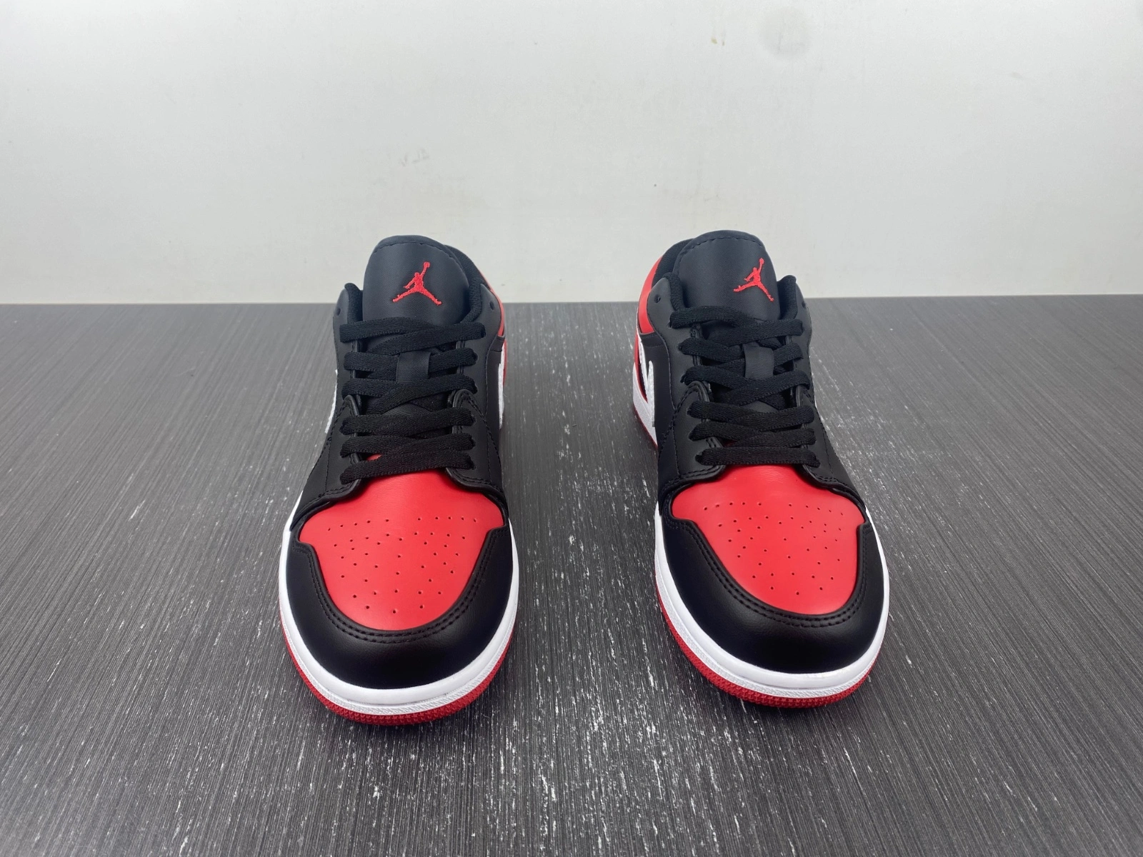 Air Jordan 1 Low Alternate Bred Toe 553558- Original 1589