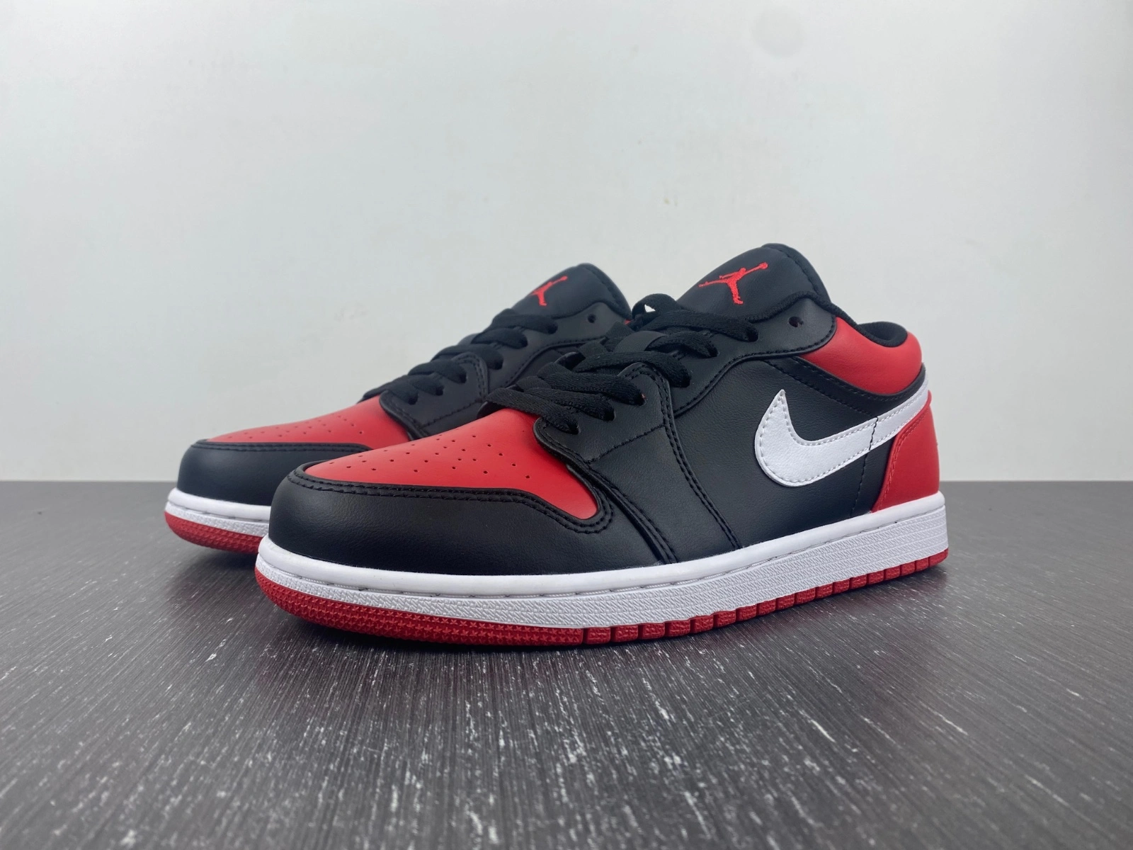 Air Jordan 1 Low Alternate Bred Toe 553558- Original 1589