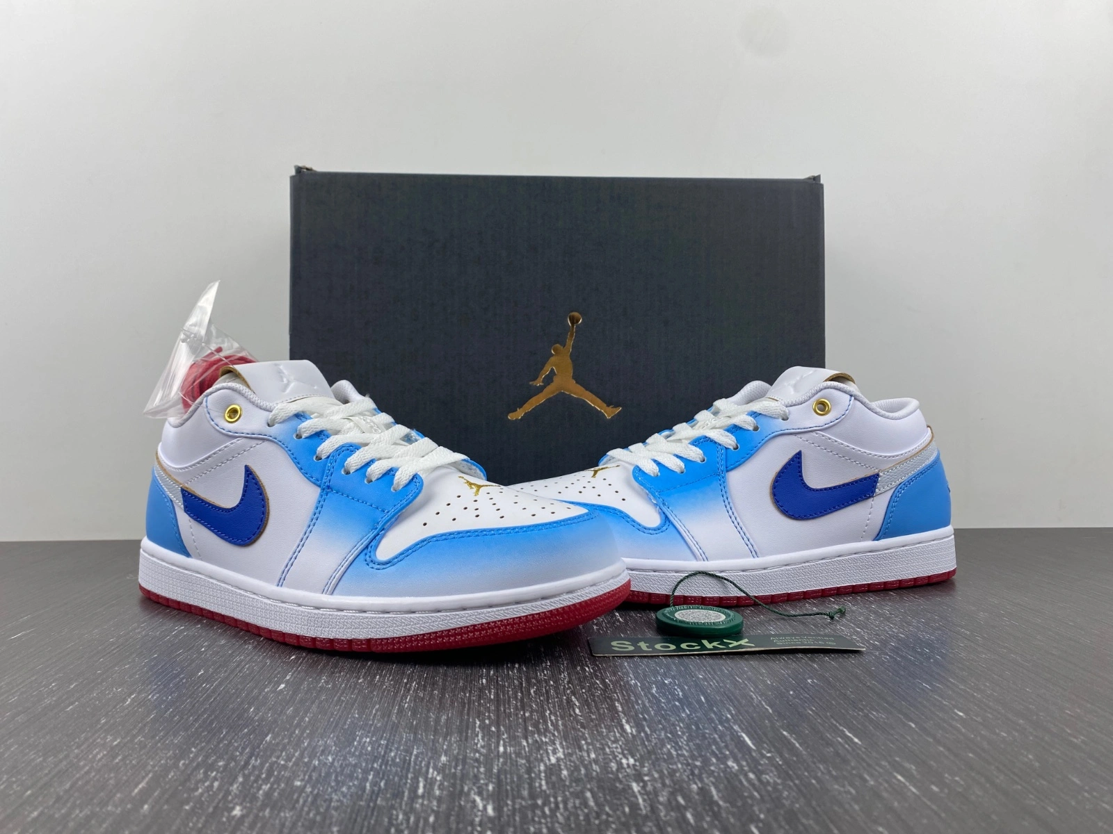 Casual Air Jordan 1 Low BLUE FN8895- 1490