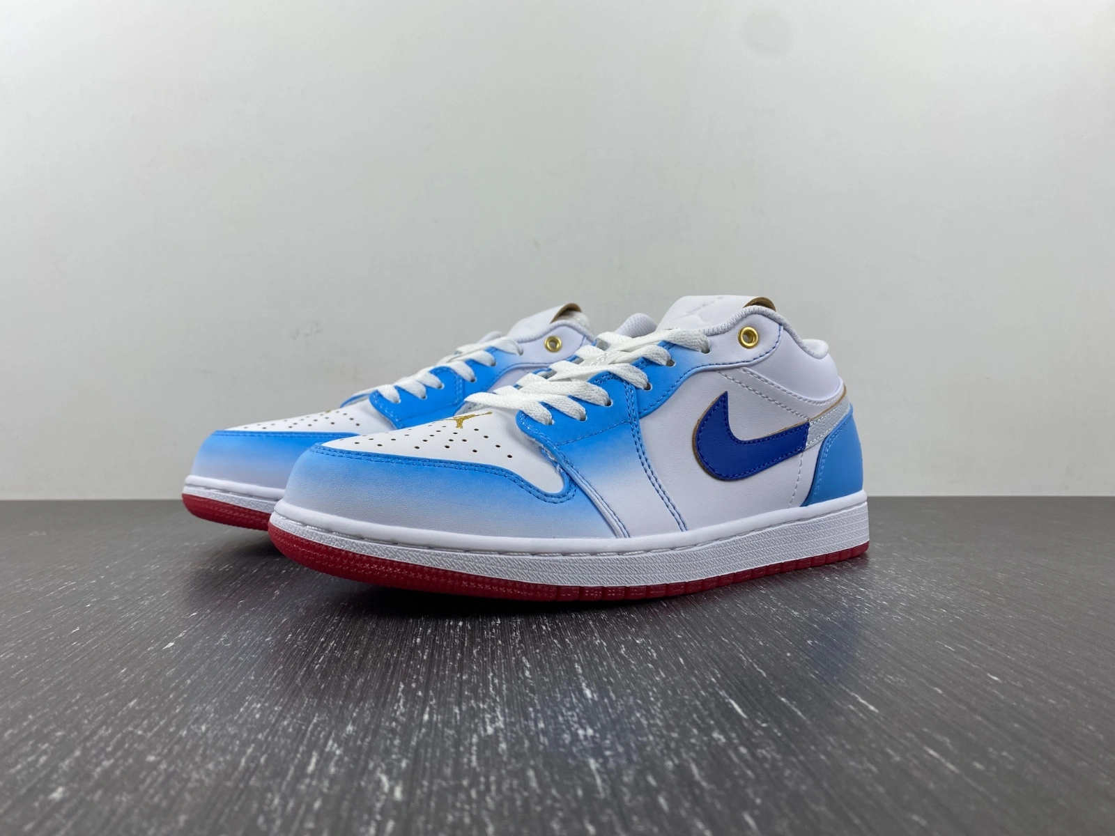 Casual Air Jordan 1 Low BLUE FN8895- 1490