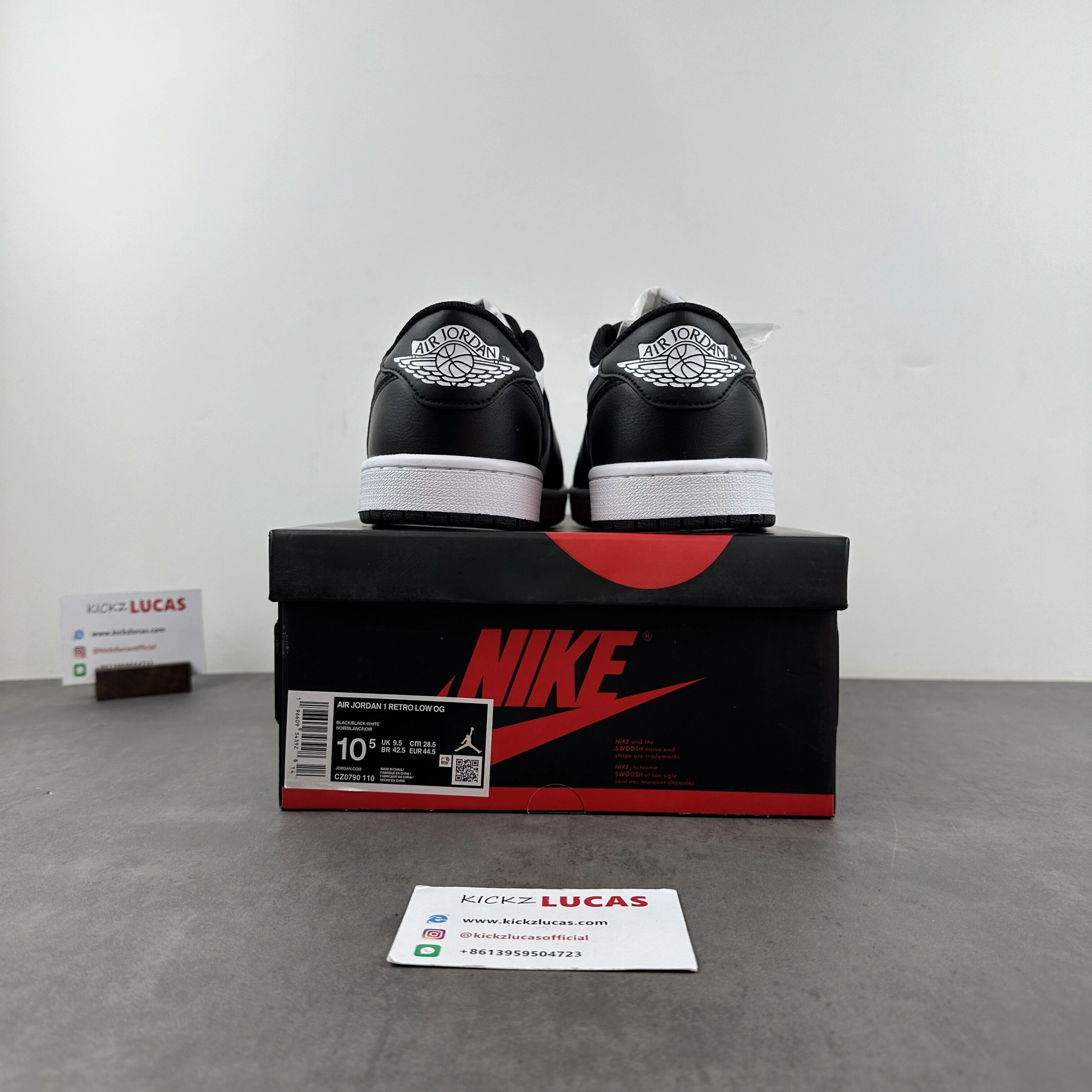 Air Jordan 1 Low Black Toe CZ0790- Bold 1436