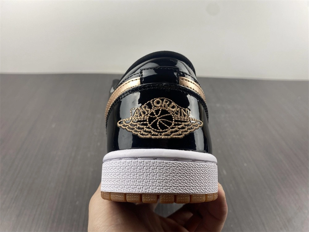 Air Jordan 1 Low Black White Grey 552780- Unisex 1642