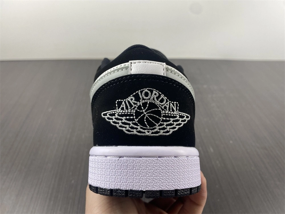 Air Jordan 1 Low Black White Grey 552780- TopPick 1643