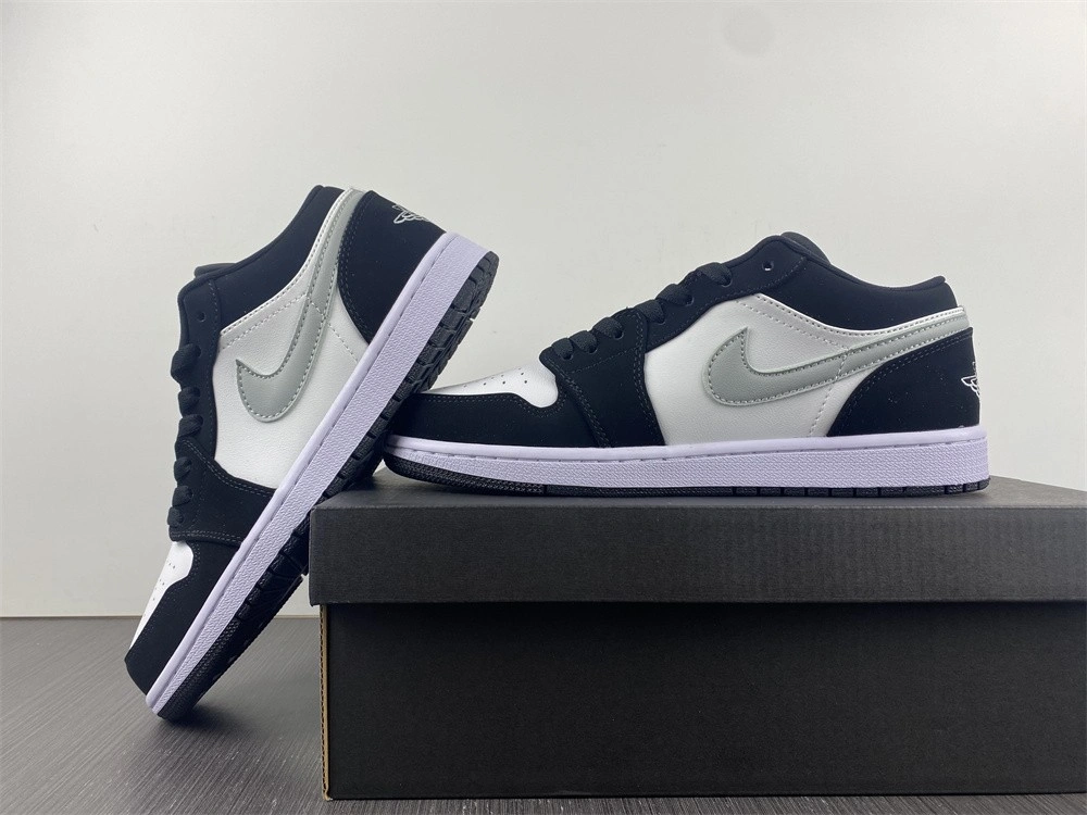 Air Jordan 1 Low Black White Grey 552780- TopPick 1643