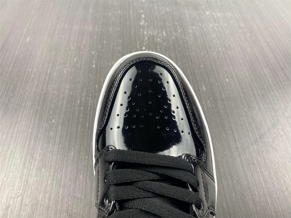 Air Jordan 1 Low Black White Grey 552780- Unisex 1642