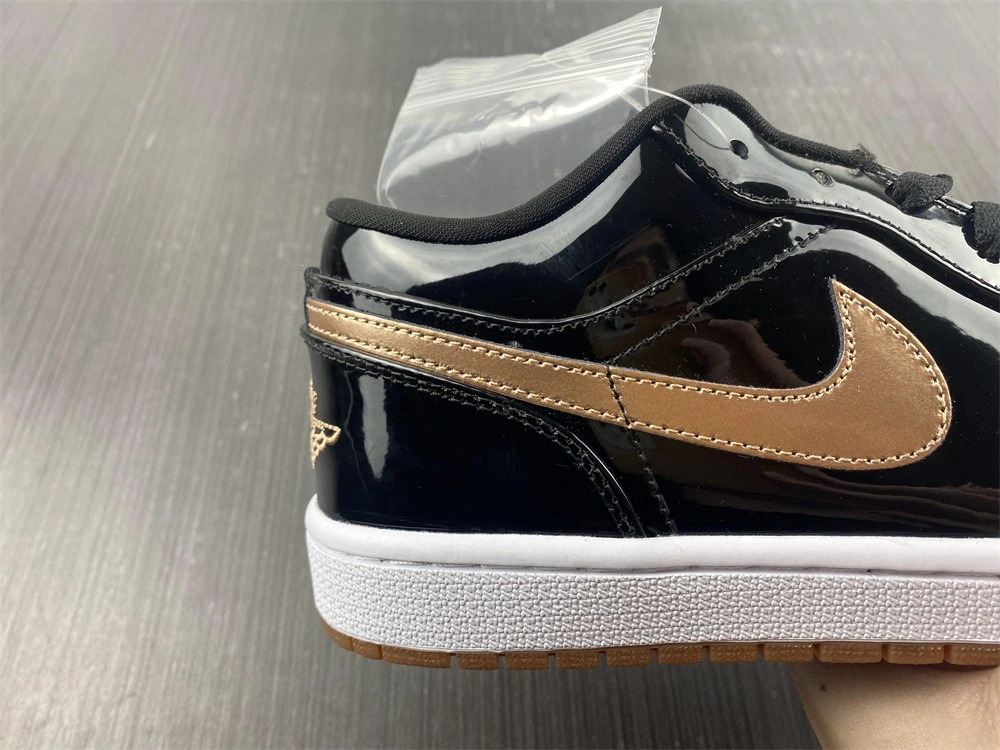 Air Jordan 1 Low Black White Grey 552780- Unisex 1642