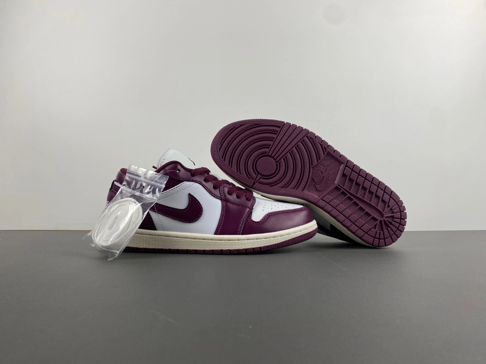 WaterResistant Air Jordan 1 Low Bordeaux DC0774- 1381