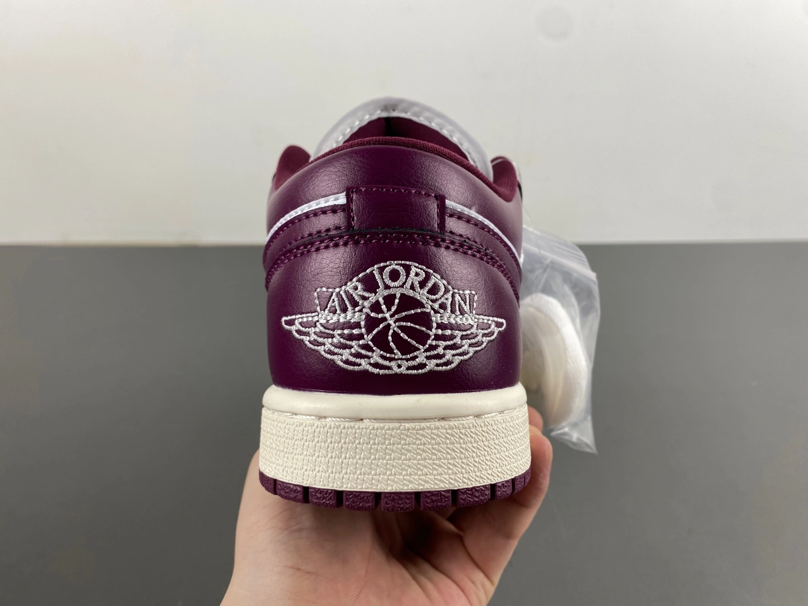 WaterResistant Air Jordan 1 Low Bordeaux DC0774- 1381