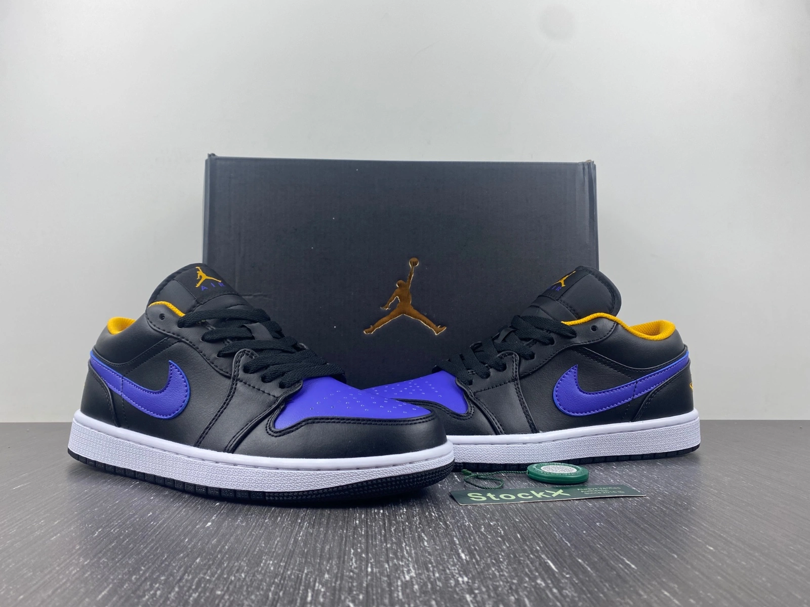 Reliable Air Jordan 1 Low Dark Concord 553558- 1566